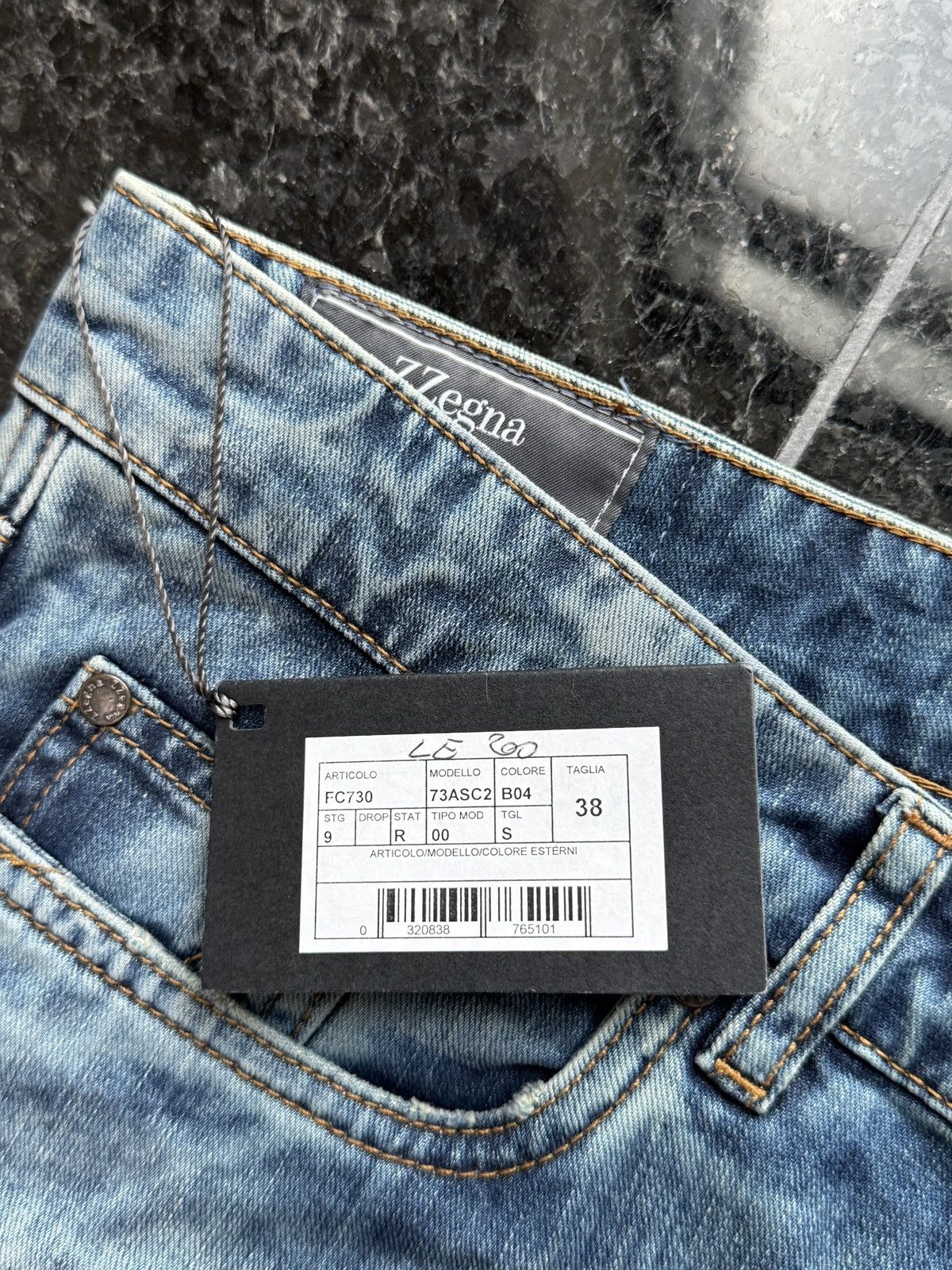 Z Zegna Z Zegna Vintage Regular Rise Jeans Size US 38 / EU 54 - 15 Thumbnail