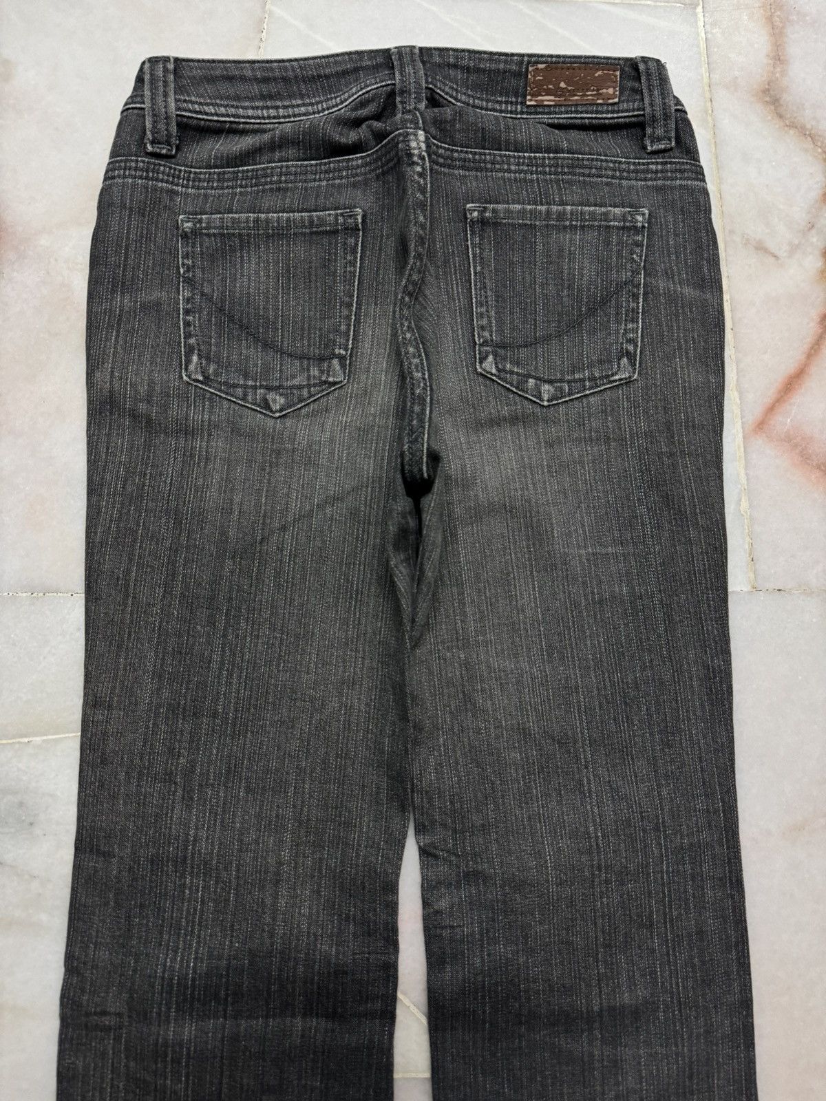 Japanese Brand 💥FLARE💥VINTAGE BOBSON MUDWASH BOOTCUT DISTRESS JEAN Size US 26 / EU 42 - 11 Thumbnail