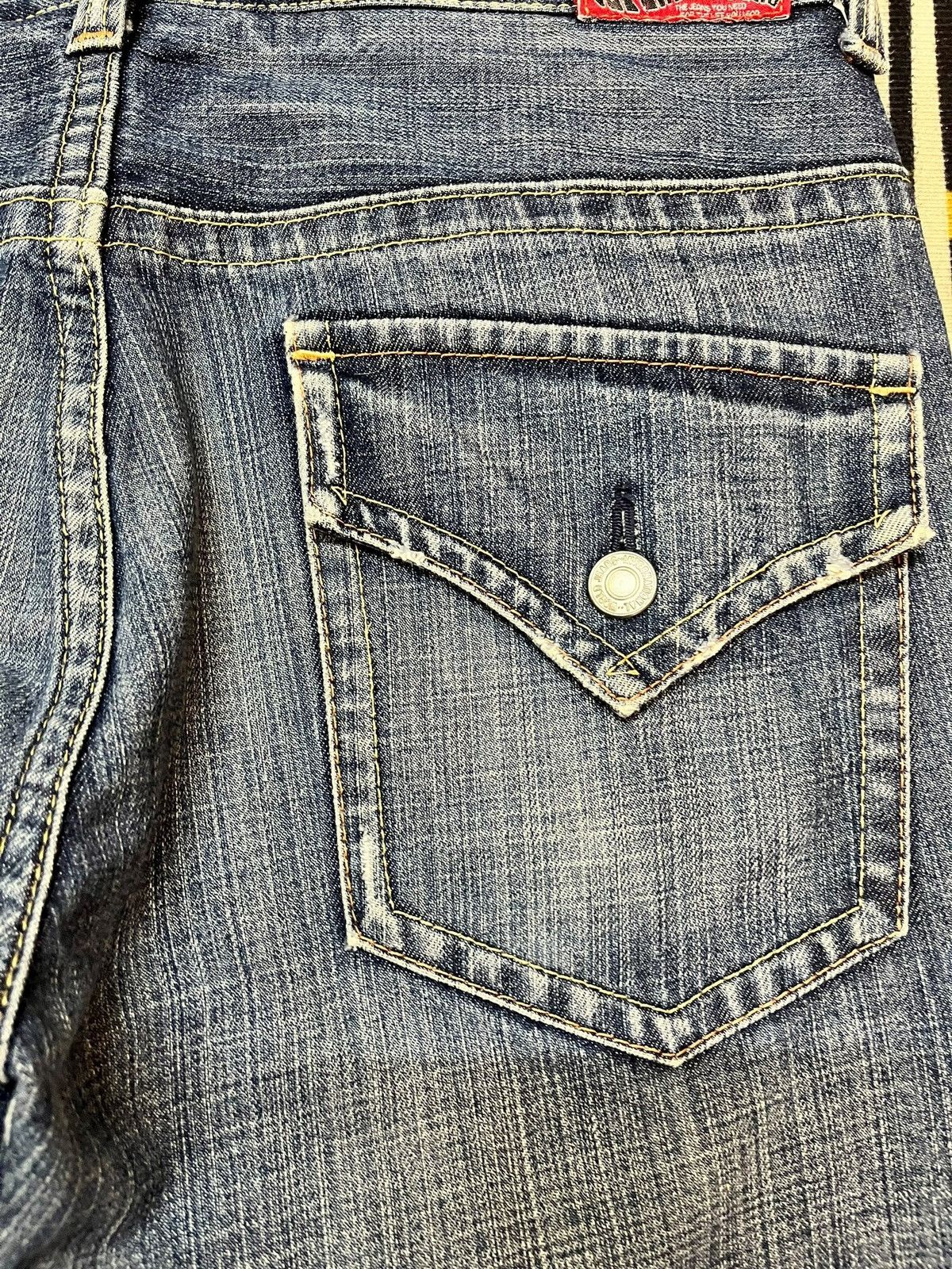 Hysteric Glamour Vintage Bobson Super Amusing Curve Leg Denim Size US 34 / EU 50 - 8 Thumbnail