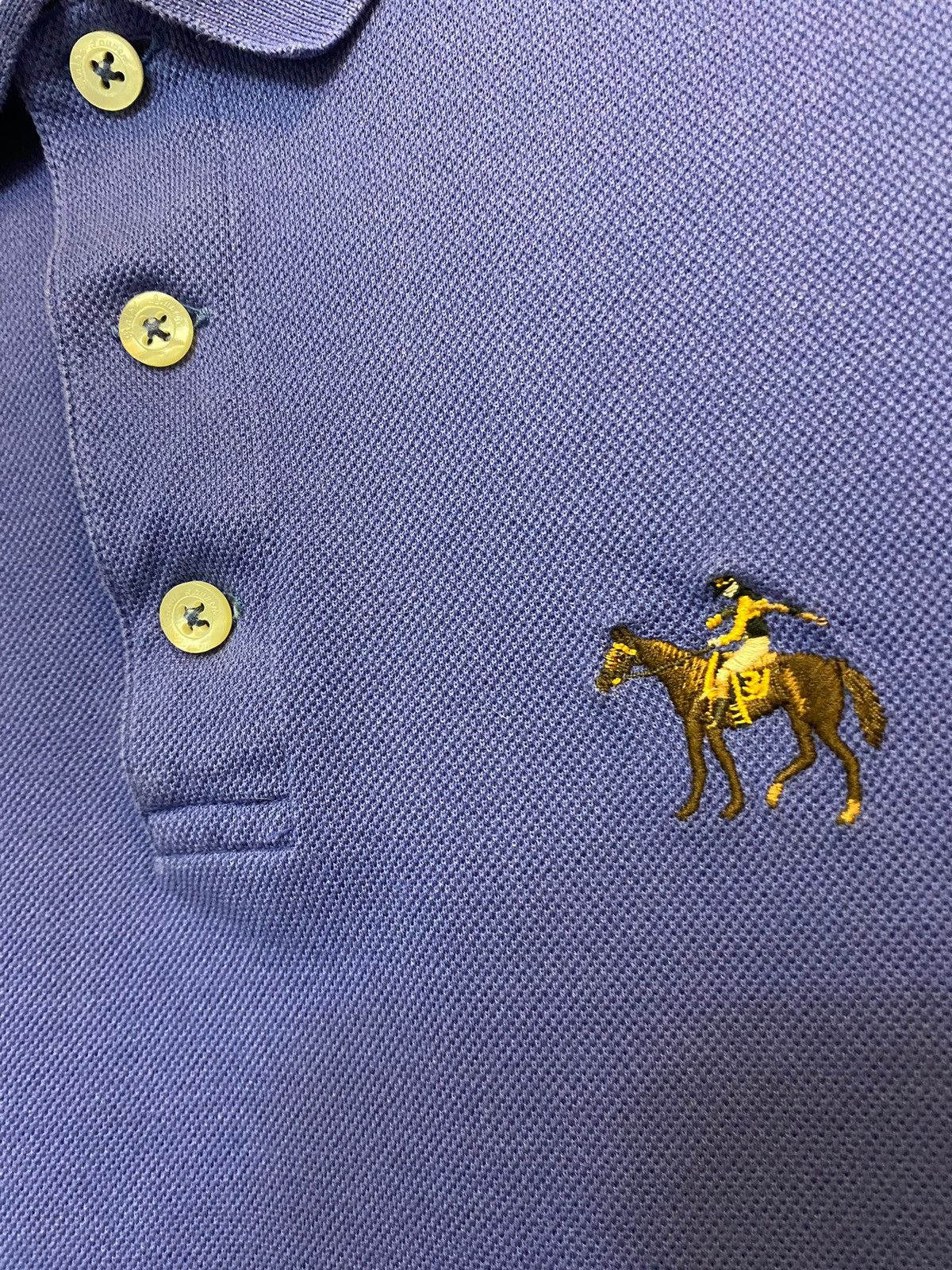 Polo Ralph Lauren × Ralph Lauren Purple Label Ralph Lauren Purple Label Equestrian Polo Shirt Size US XS / EU 42 / 0 - 4 Thumbnail