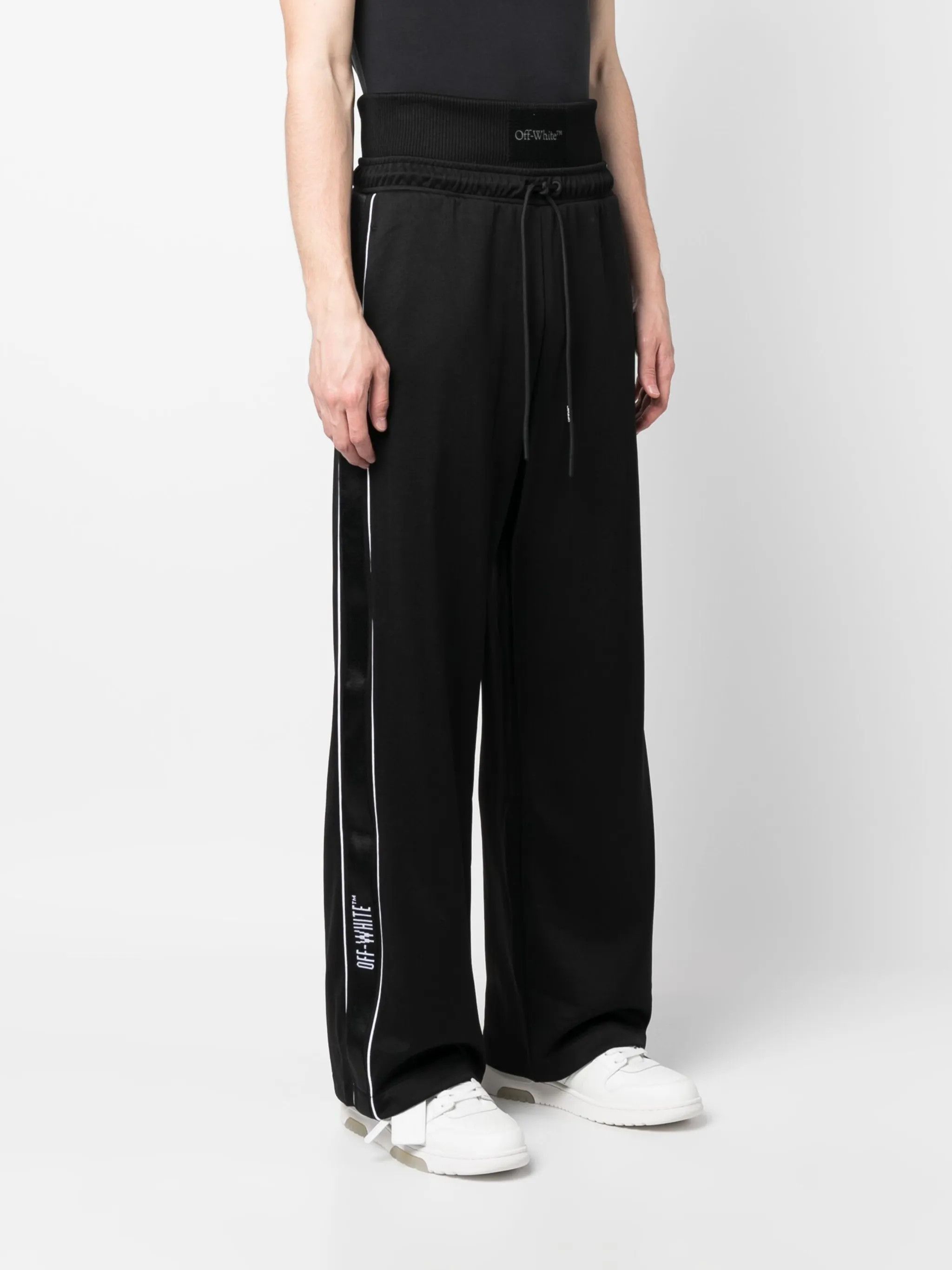 Off-White o1y0225 Logo Jogger & Sweatpant in Black Size US 32 / EU 48 - 3 Thumbnail