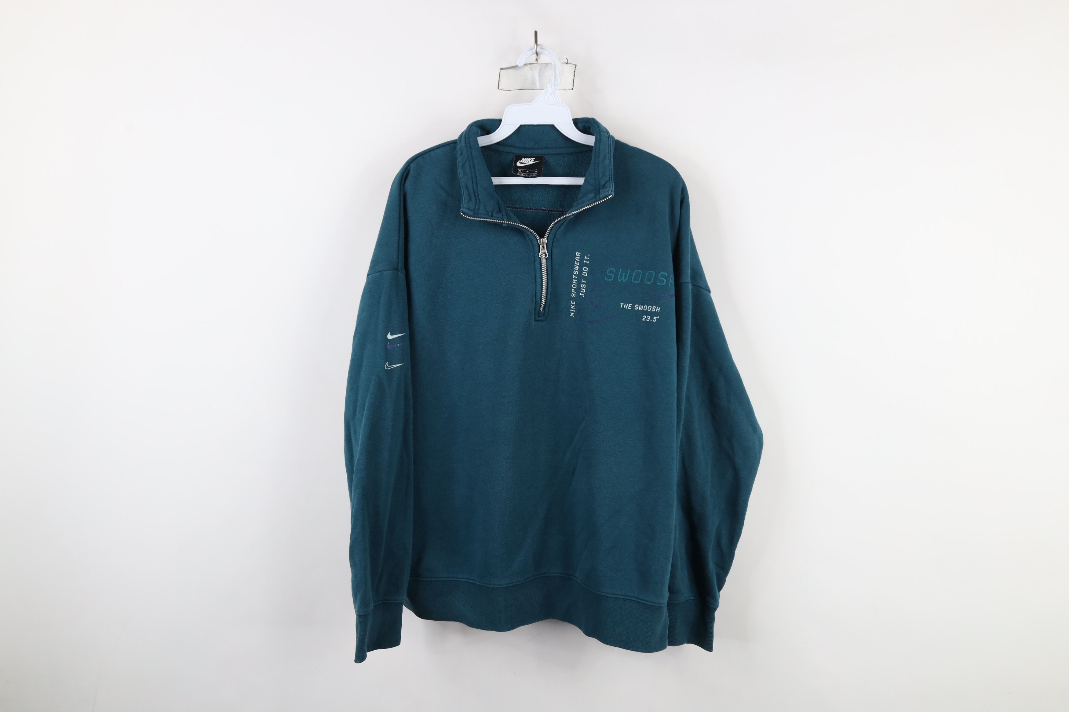 Nike × Vintage Vintage Y2K Nike Sportswear Spell French Terry Sweatshirt Size M / US 6-8 / IT 42-44 - 1 Thumbnail