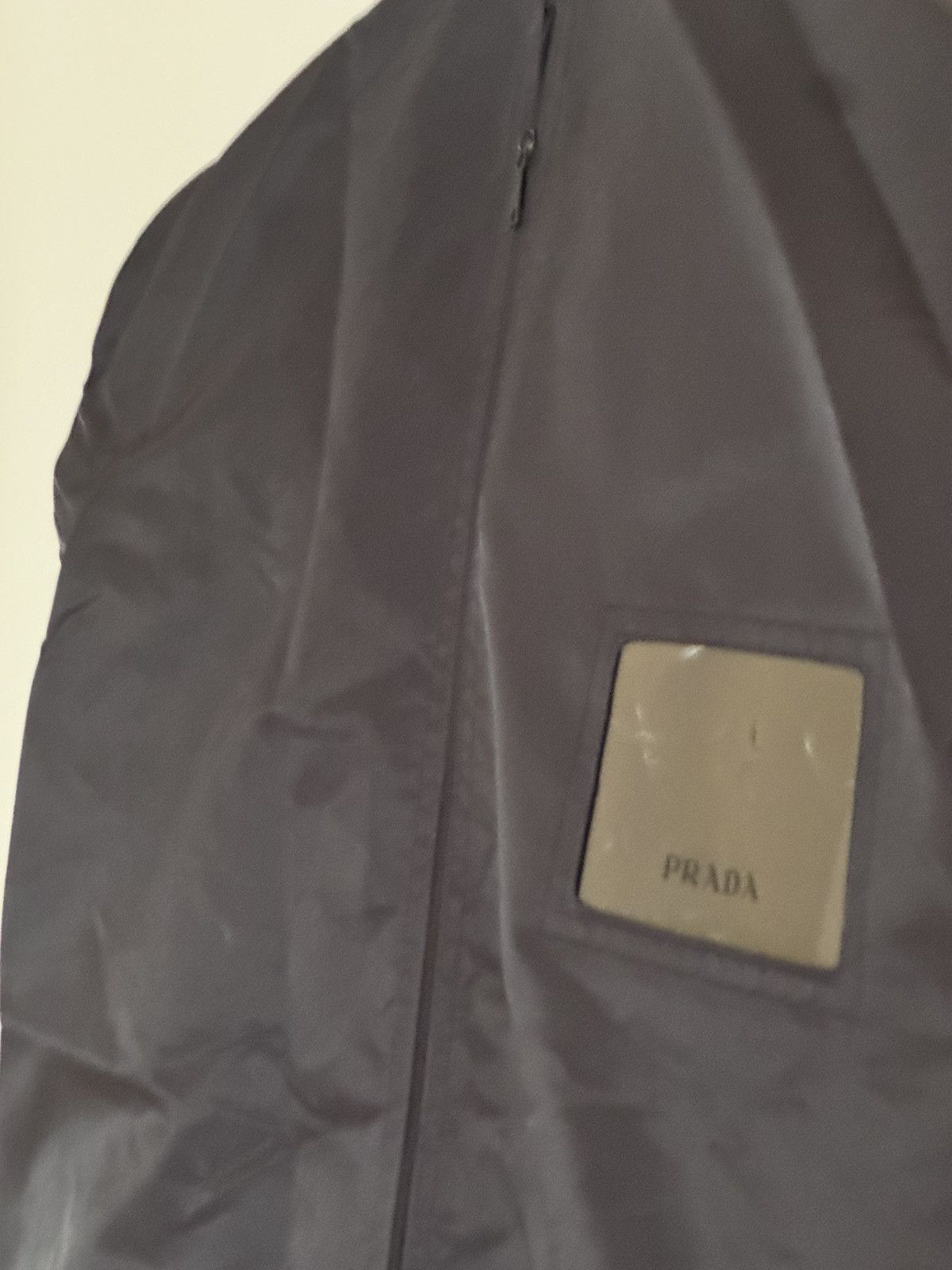 Prada Prada Technical Nylon Mac Raincoat Black Size L Size US L / EU 52-54 / 3 - 11 Thumbnail