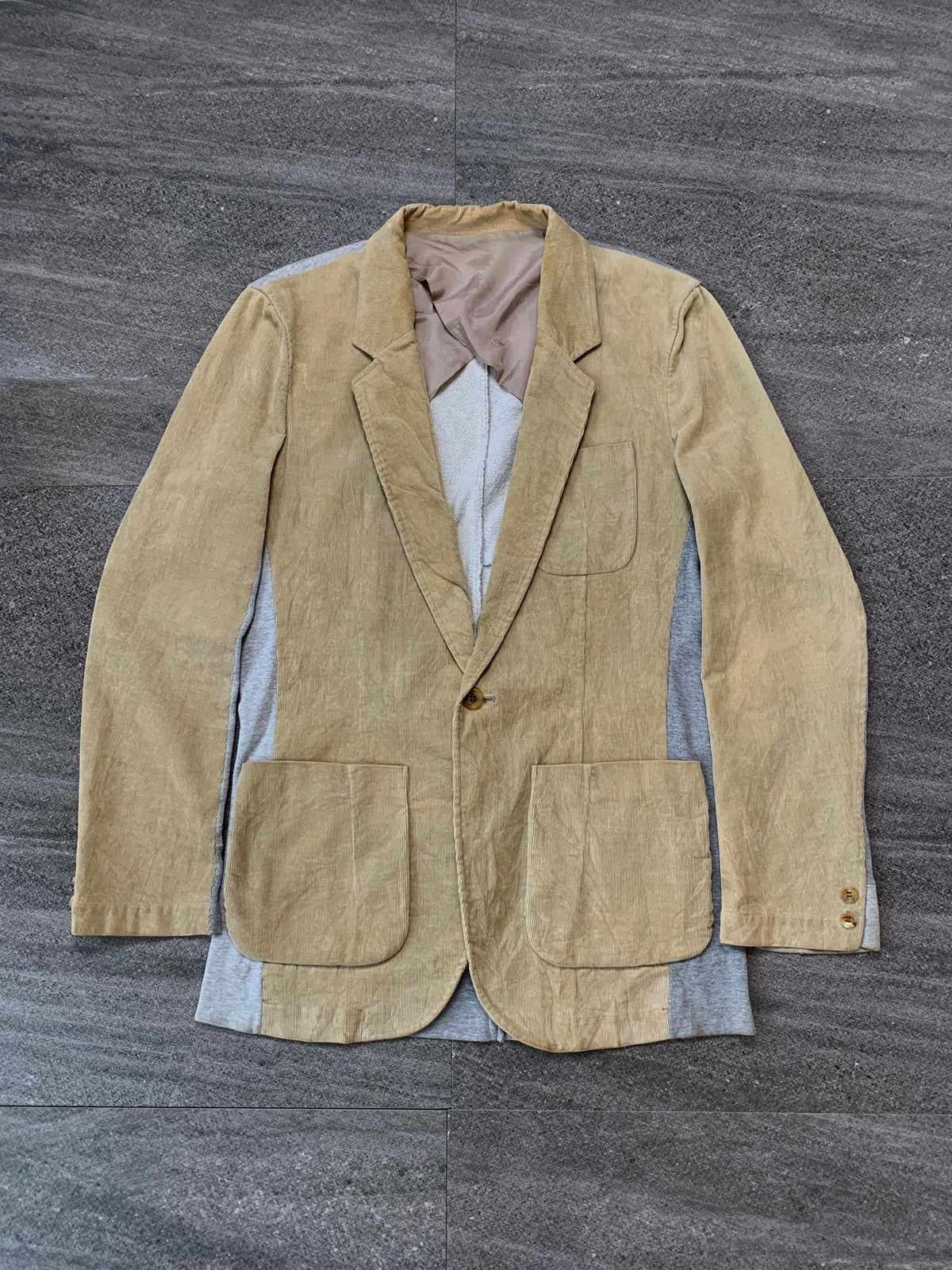 Undercover FREE TAX! AW 2003 Paper Doll Patchworked Blazer Jacket Size US M / EU 48-50 / 2 - 2 Thumbnail