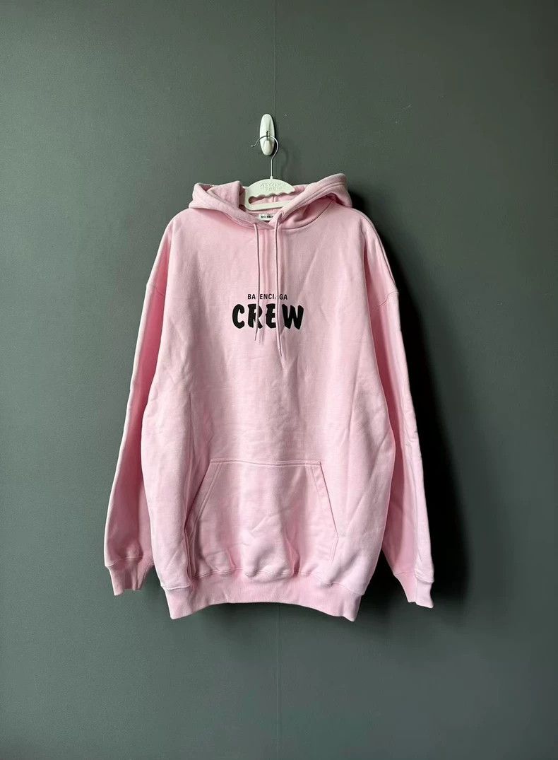 Balenciaga Balenciaga Pink crew Hoodie Size US XS / EU 42 / 0 - 1 Thumbnail