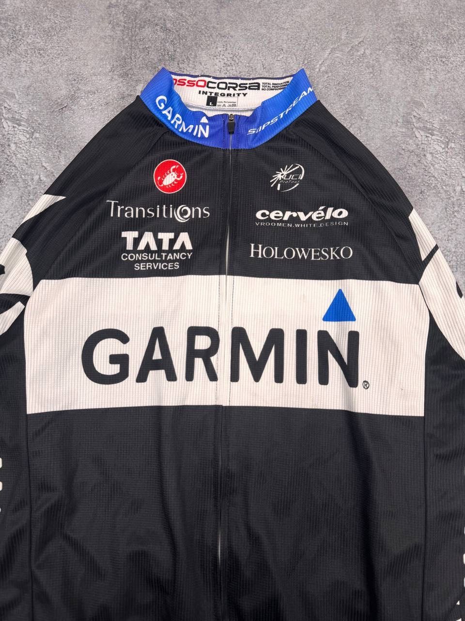Garmin Garmin Men Cycling Jacket Black White Size L Size US L / EU 52-54 / 3 - 2 Thumbnail