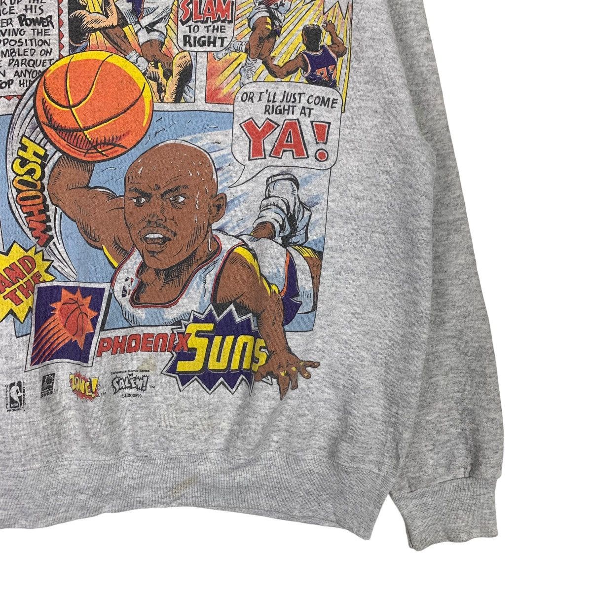 Other Vintage Charles Barkley Phoenix Sun Sweatshirts #0693-C32 Size US L / EU 52-54 / 3 - 4 Thumbnail