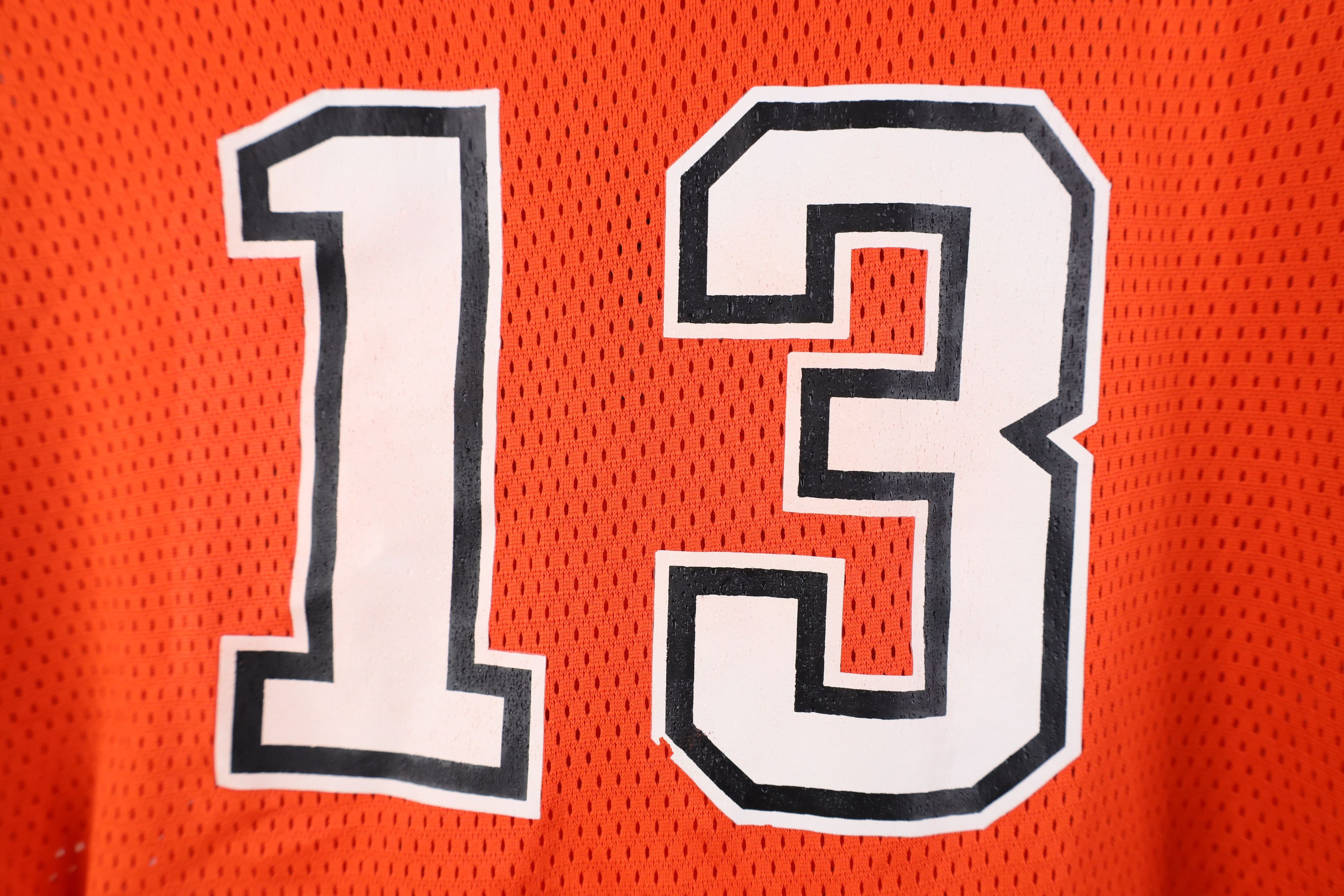 Vintage Vintage 90s Y2K Broncos Football Jersey Orange Mesh #13 Size L / US 10 / IT 46 - 12 Thumbnail