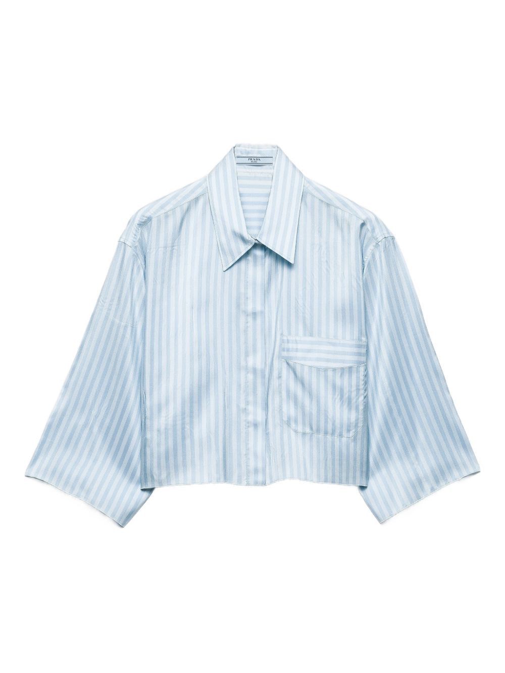 Prada SILK SHIRT Size S / US 4 / IT 40 - 1 Thumbnail