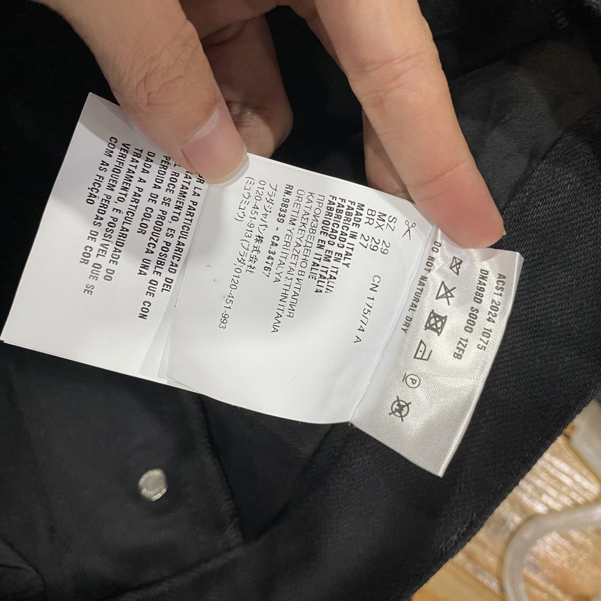 Prada Prada Black Denim Jeans Stretchable Size US 32 / EU 48 - 14 Thumbnail