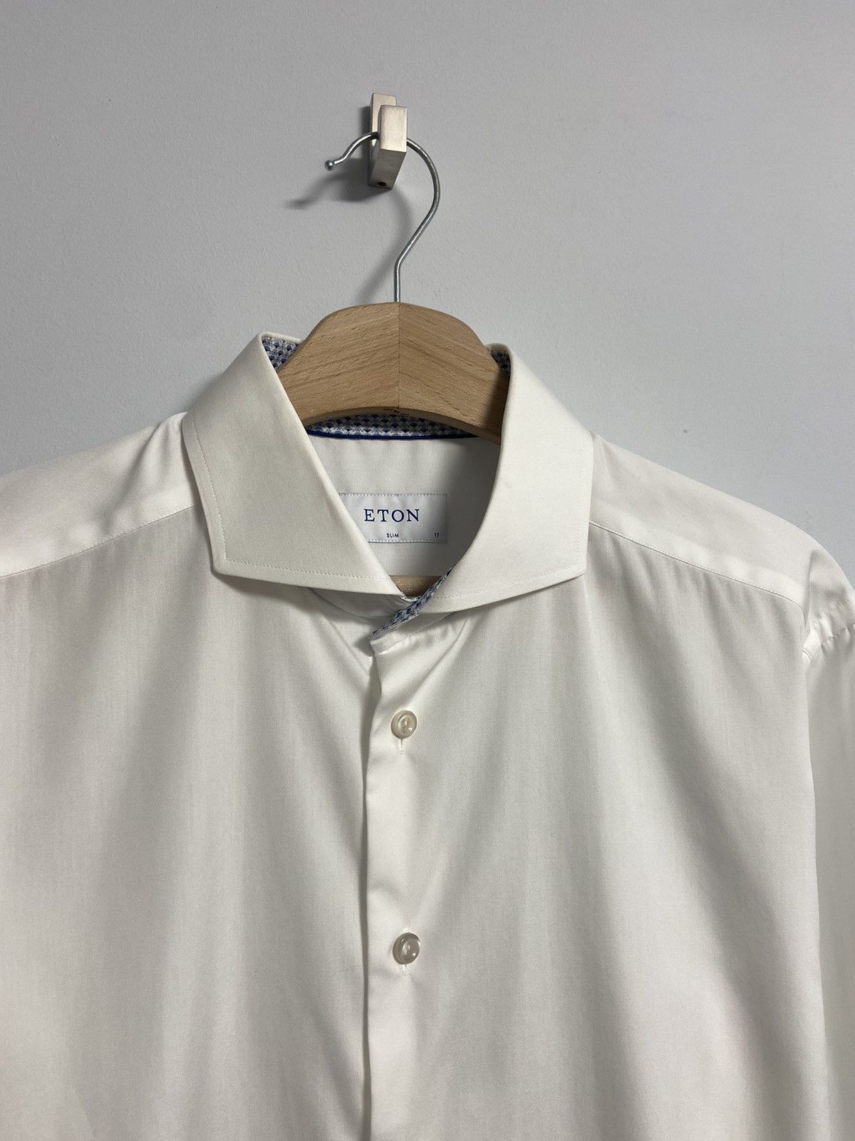 Eton Eton Button Up Shirt Luxury Size US XL / EU 56 / 4 - 2 Thumbnail