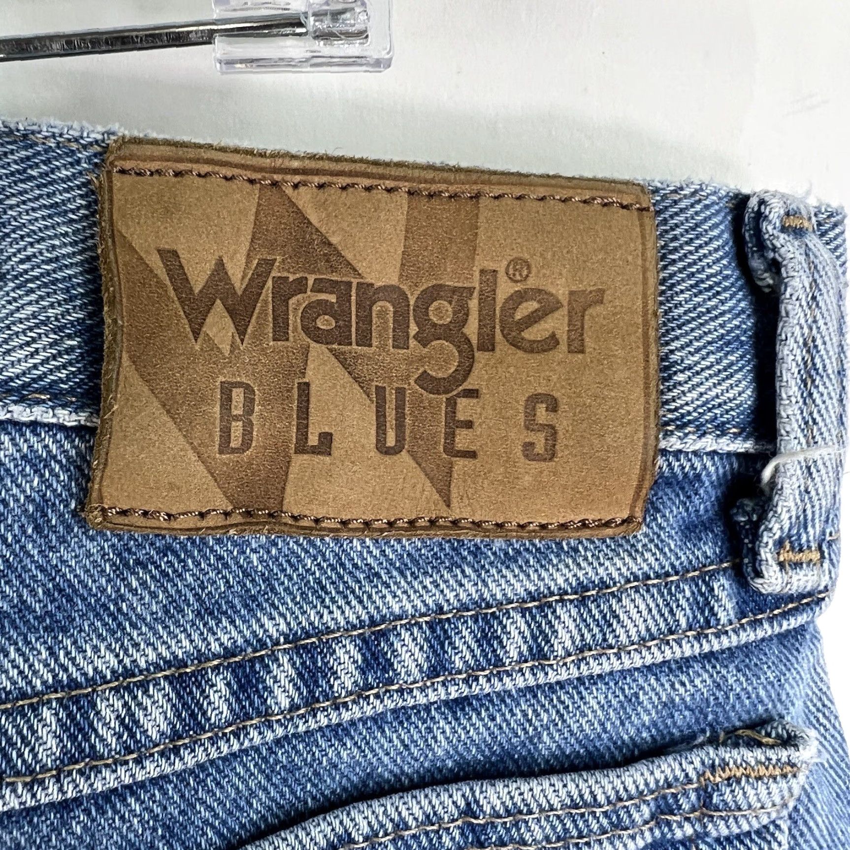 Wrangler VINTAGE Wrangler Genuine Blues Relaxed Fit Straight Leg Denim Jeans 40X32 Indigo Blue USA Mens Size US 40 / EU 56 - 4 Thumbnail