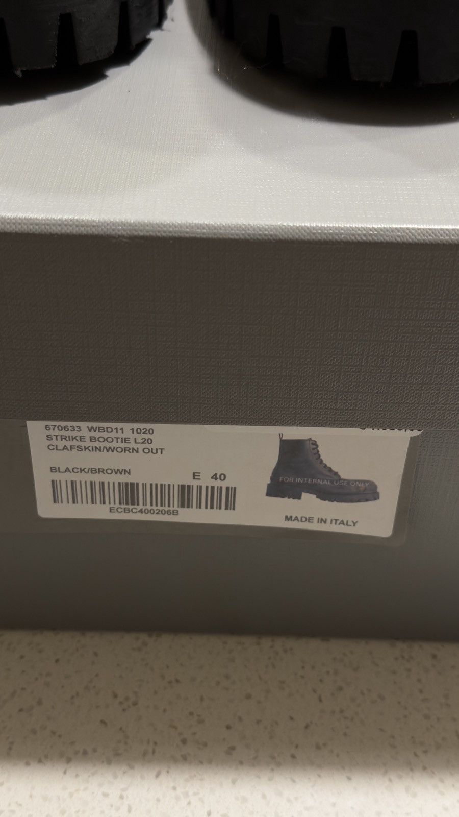 Balenciaga Balenciaga Strike Distress Leather Boots Size US 7 / EU 40 - 12 Thumbnail