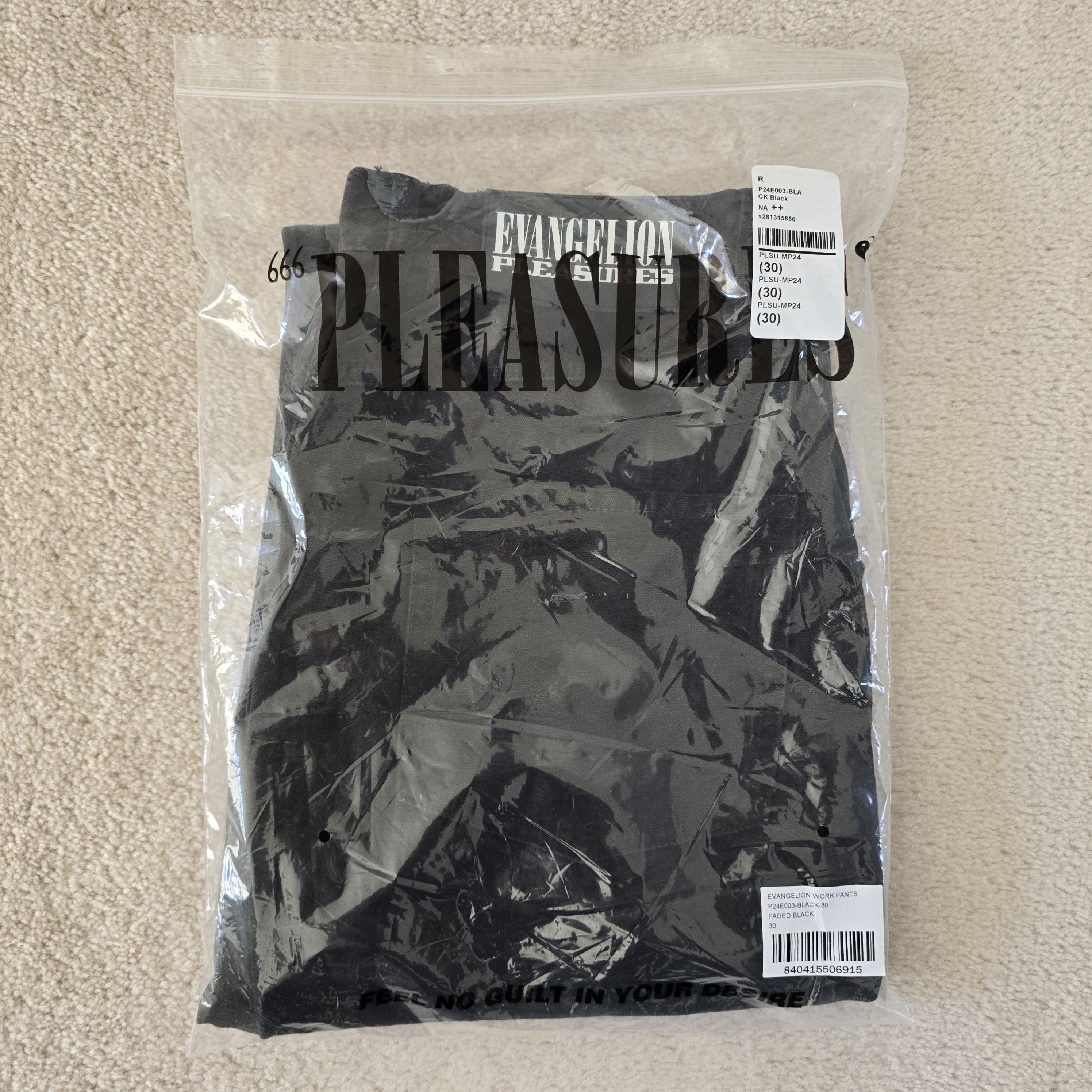 Pleasures Pleasures x Evangelion Embroidered Work Pants Size 30 Size US 30 / EU 46 - 5 Thumbnail