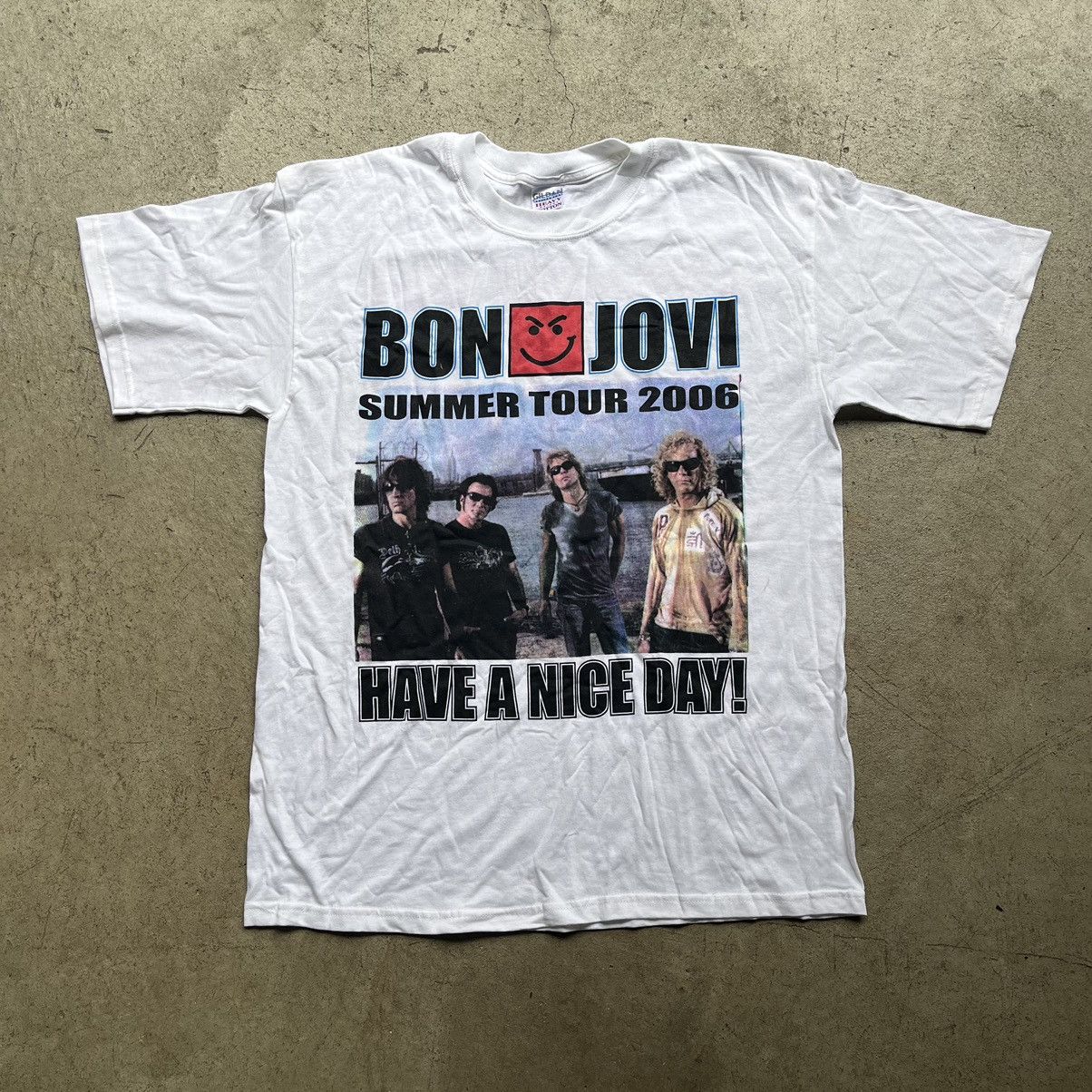 Bon Jovi buy Nickleback Tour Shirt