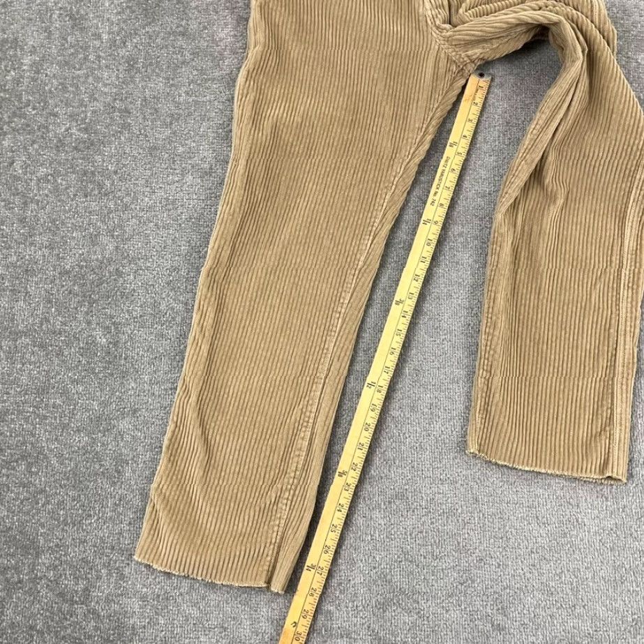 Quiksilver Quiksilver Pants 31 x 29 Relaxed Fit Brown Corduroy Trousers Beach Surf Mens Size US 31 - 4 Thumbnail