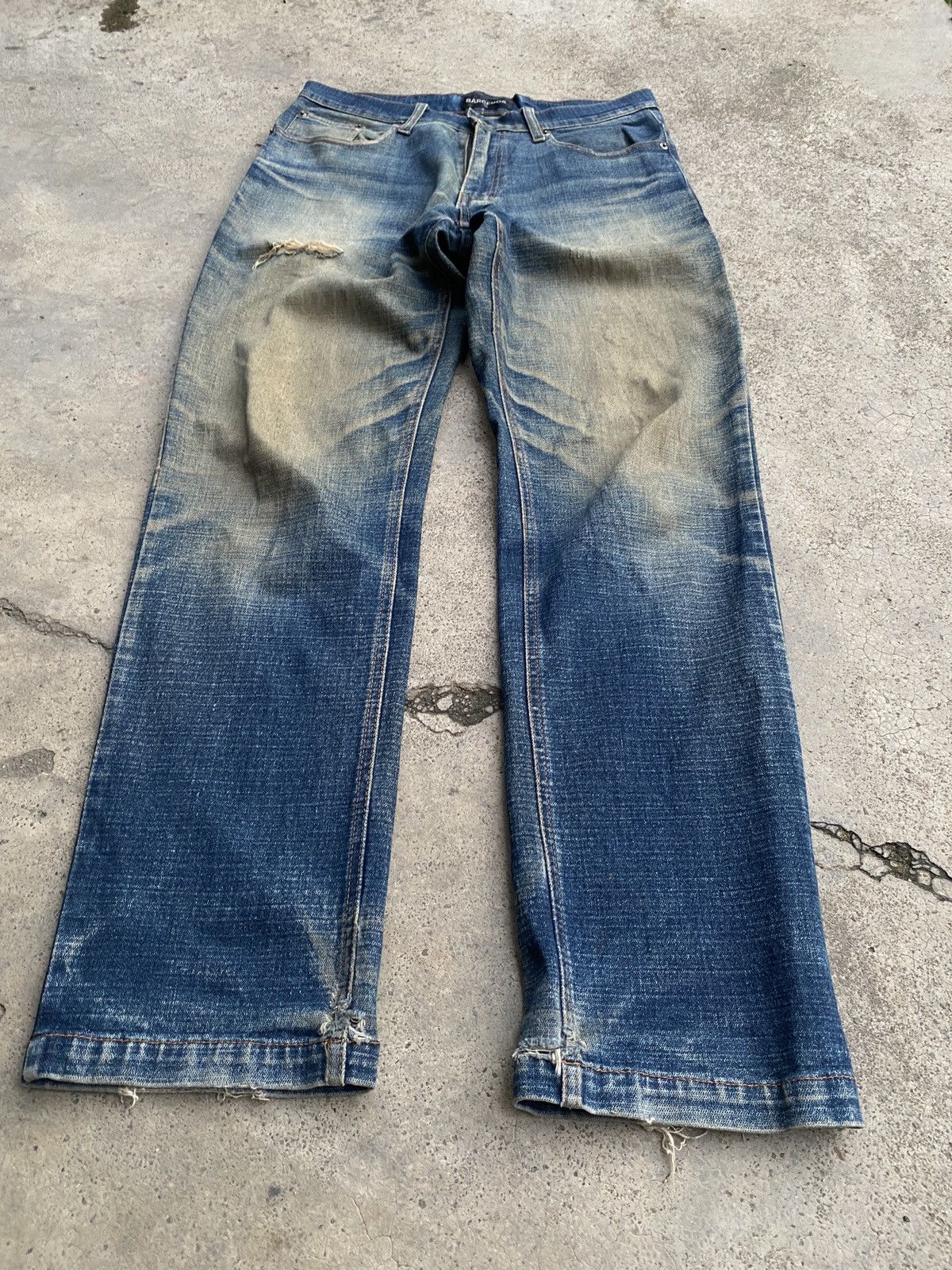 Vintage barcedos slim fit denim pants