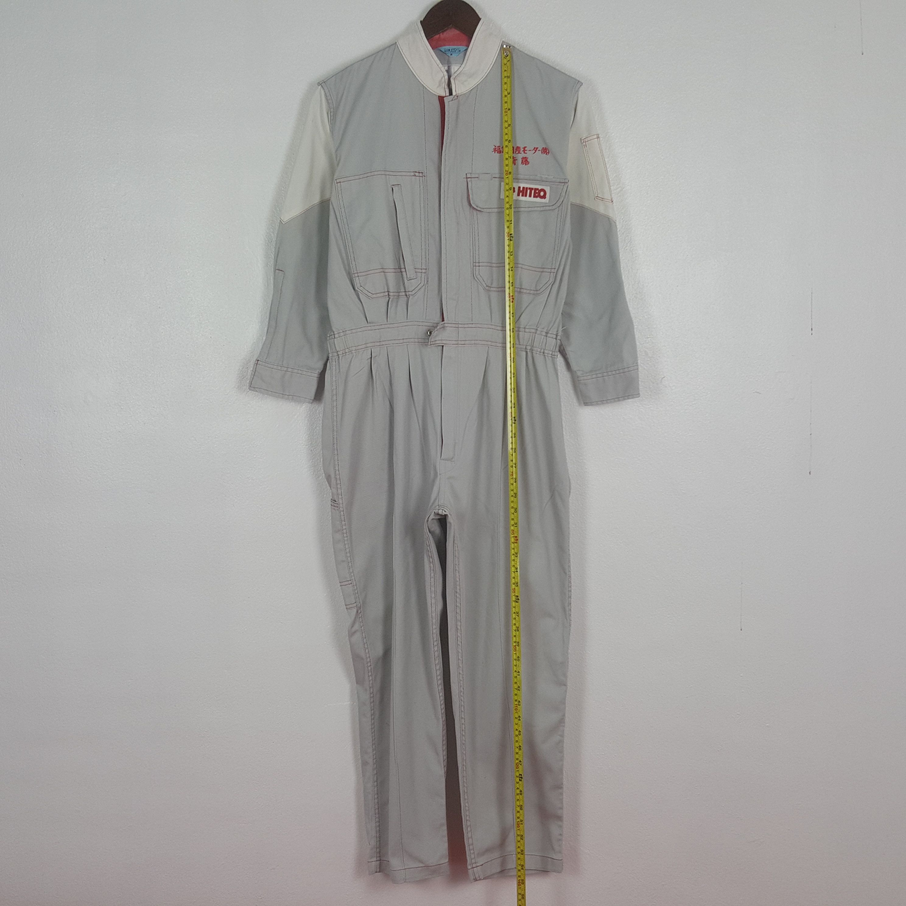 Nissan Vintage Nissan Racing Worker Japan Coverall Jumpsuit Jacket Size US M / EU 48-50 / 2 - 7 Thumbnail