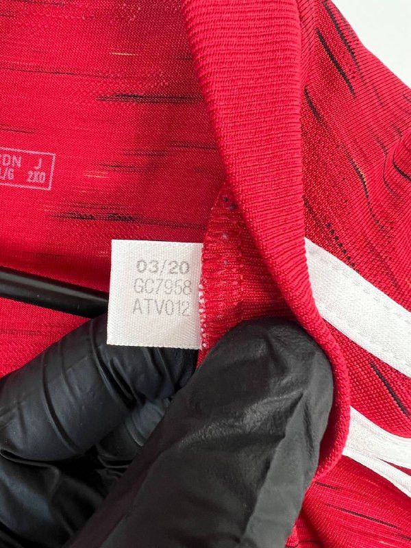 Other MANCHESTER UNITED 2020 2021 HOME SHIRT ADIDAS GC7958 SIZE L Size US L / EU 52-54 / 3 - 5 Thumbnail