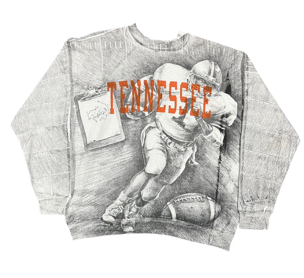 Vintage Vintage🔥1990 tennessee sweatshirt Size US L / EU 52-54 / 3 - 1 Thumbnail