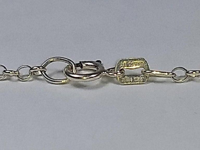 Handmade Mexican Handmade Sterling Bezel Set Dendrite Fossil Necklace Size ONE SIZE - 7 Thumbnail