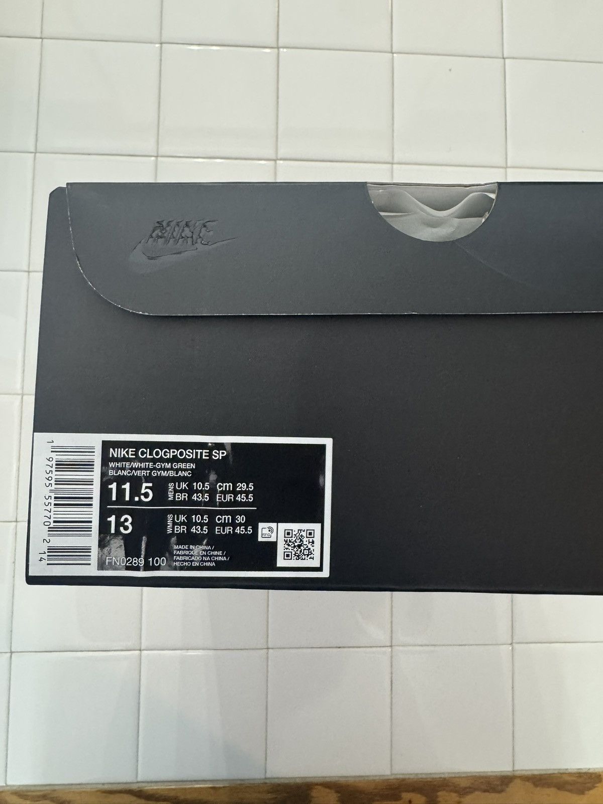 Nike × Supreme Supreme x Nike Clogpostie - Red Green Size US 11.5 / EU 44-45 - 5 Thumbnail
