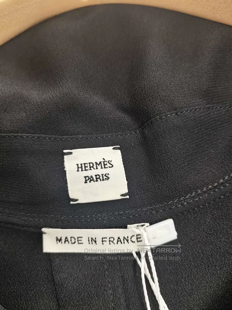 Hermes Hermes Black Short Sleeve Size XXS / US 00 / IT 34 - 3 Thumbnail