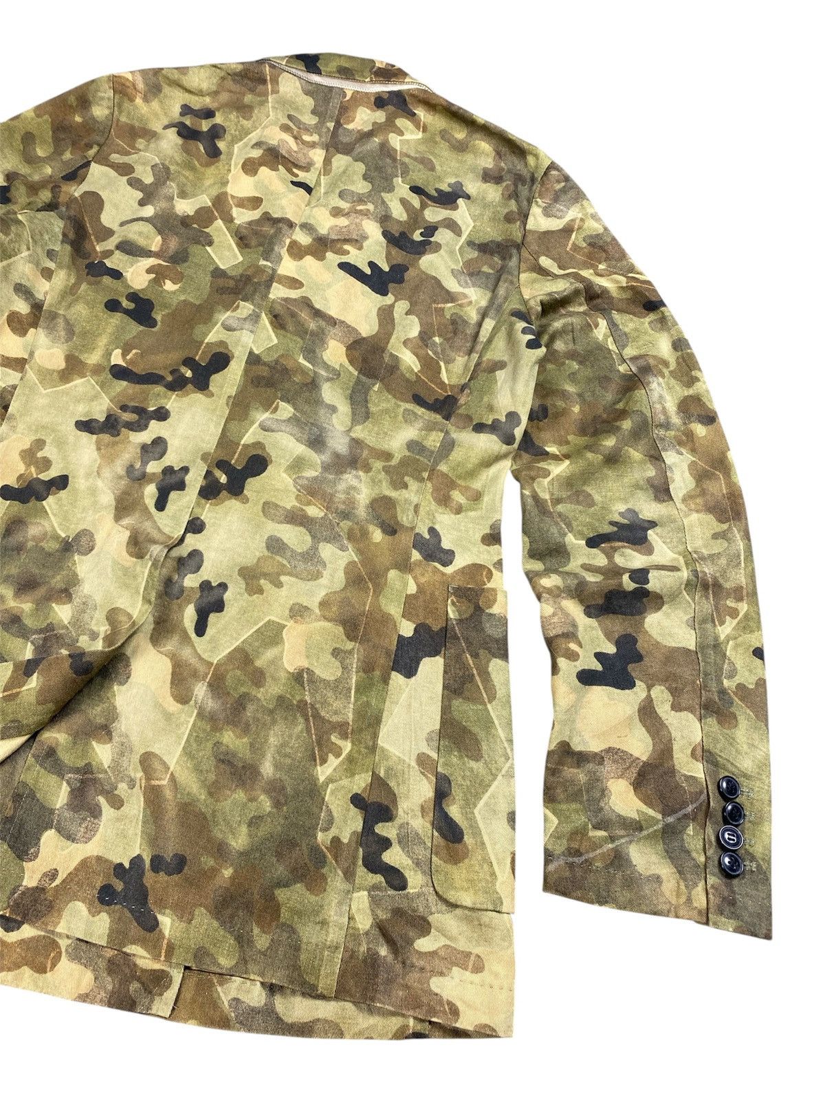 Dries Van Noten SS13 Dries Van Noten Camoaflage Blazer Size US M / EU 48-50 / 2 - 18 Thumbnail