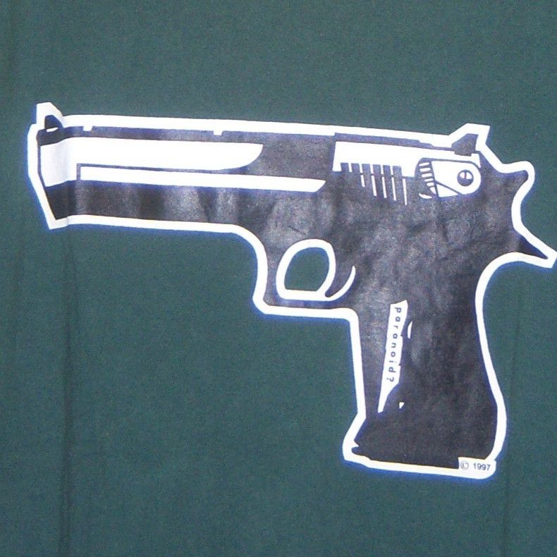 Vintage 1997 Paranoid? T shirt Size US L / EU 52-54 / 3 - 2 Thumbnail