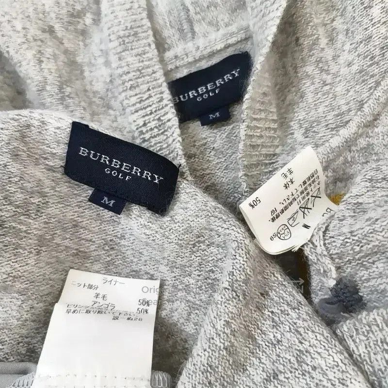 Burberry Burberry Women's Gray Wool Blend Long Sleeve Sweater. Size M / US 6-8 / IT 42-44 - 8 Thumbnail