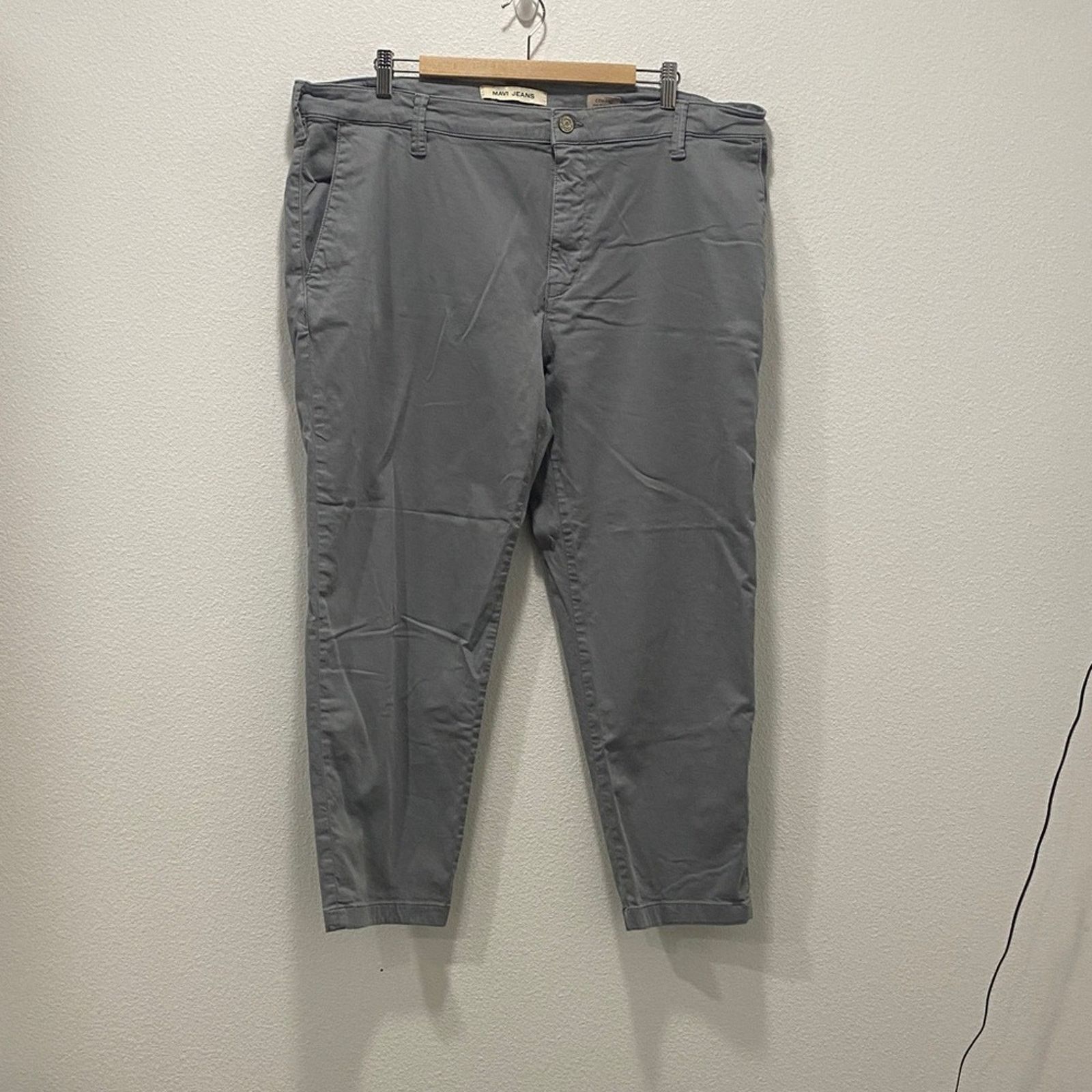 Mavi Mavi Men's Slate Gray Chinos 42x28 Size US 42 / EU 58 - 1 Thumbnail