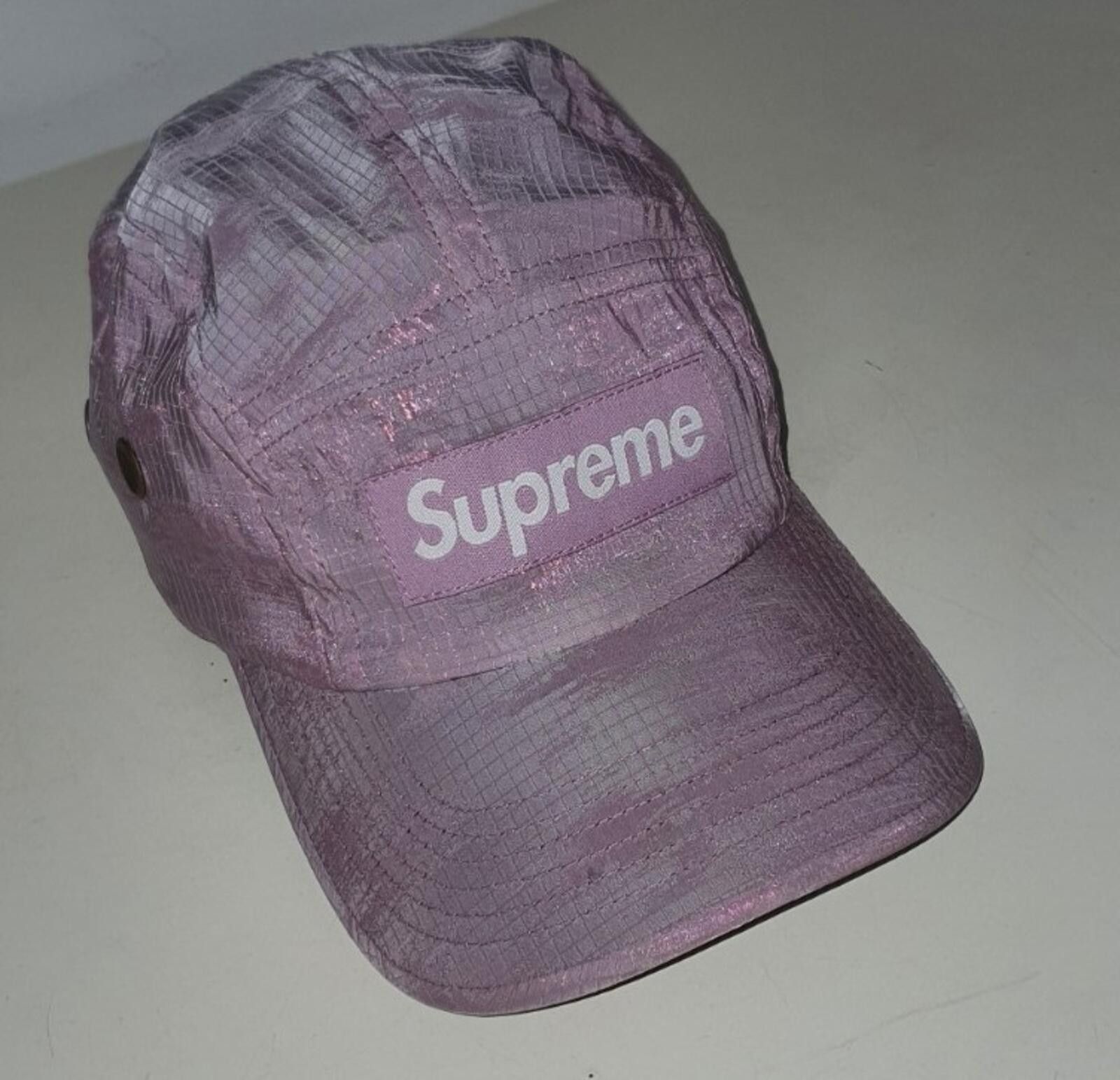 Supreme Purple Broken Camo Camp Cap BNWOT - Supreme Purple Camo Box Logo Camp Hat FW16 RRP£135  main image 3
