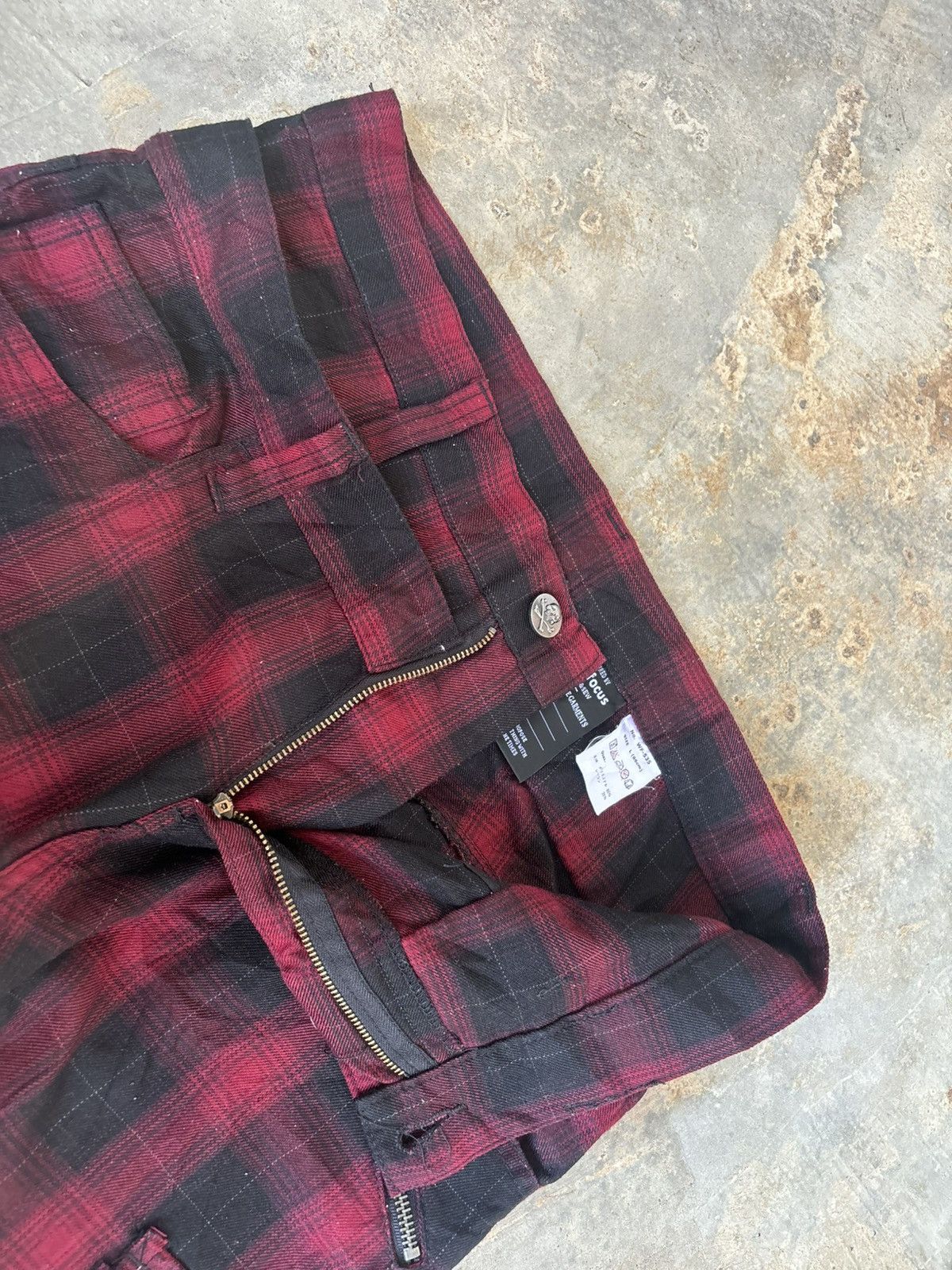 Hysteric Glamour Y2k Double Layer Double Focus Ifsixwasnine Punk Style Pants Size US 33 - 8 Thumbnail