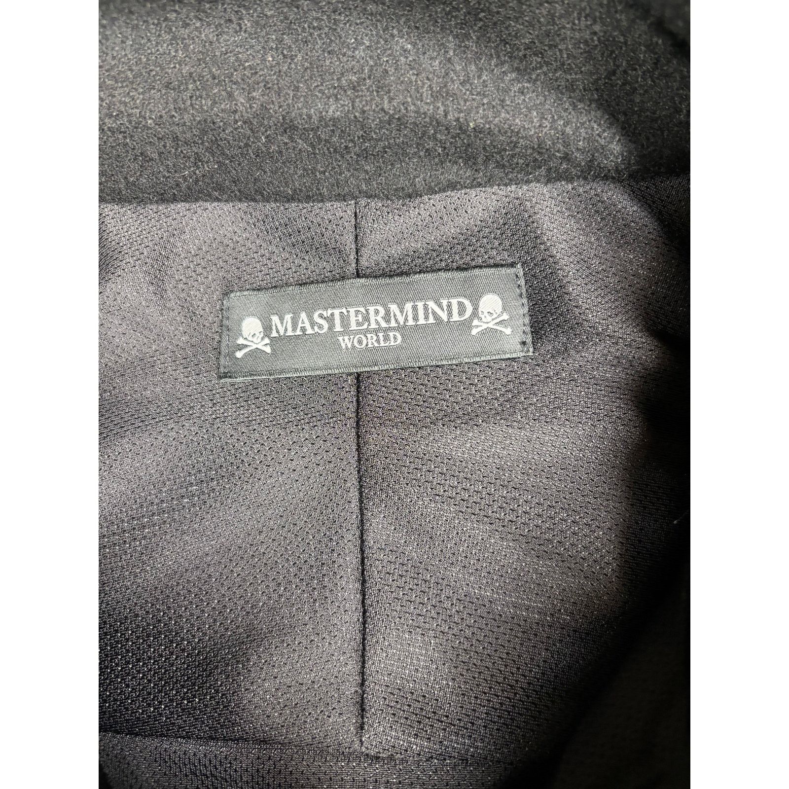 Mastermind Japan Mastermind Cashmere Fleece Black Blouson Size Large Size US L / EU 52-54 / 3 - 6 Thumbnail