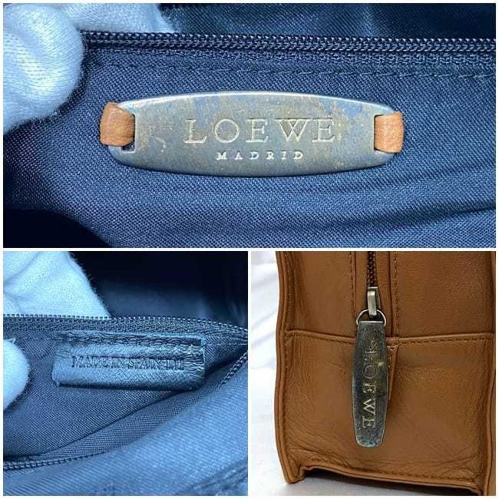 Loewe Puzzle Small Tan Leather Handbag