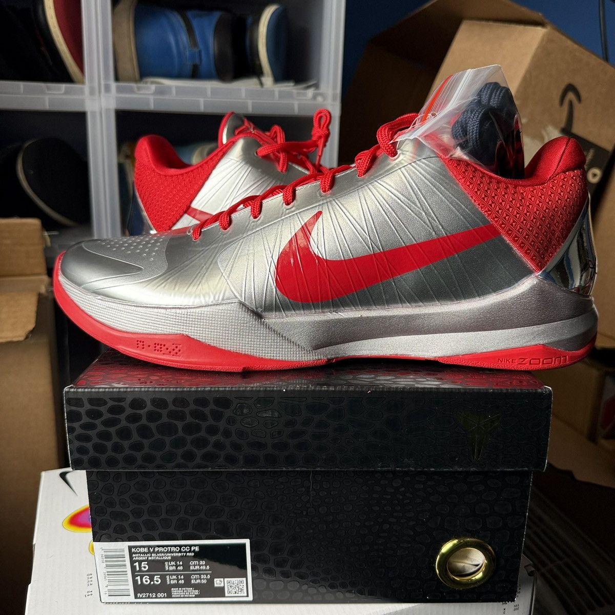 Nike Nike Kobe 5 Protro 'Caitlin Clark Rookie of the Year' Size US 15 / EU 48 - 2 Thumbnail
