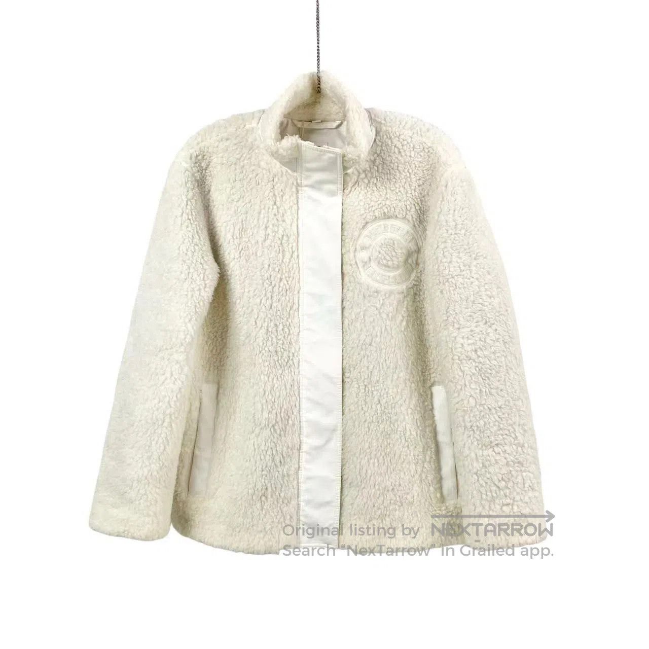 Burberry Burberry Embroidered lambswool teddy coat| Size S / US 4 / IT 40 - 1 Thumbnail