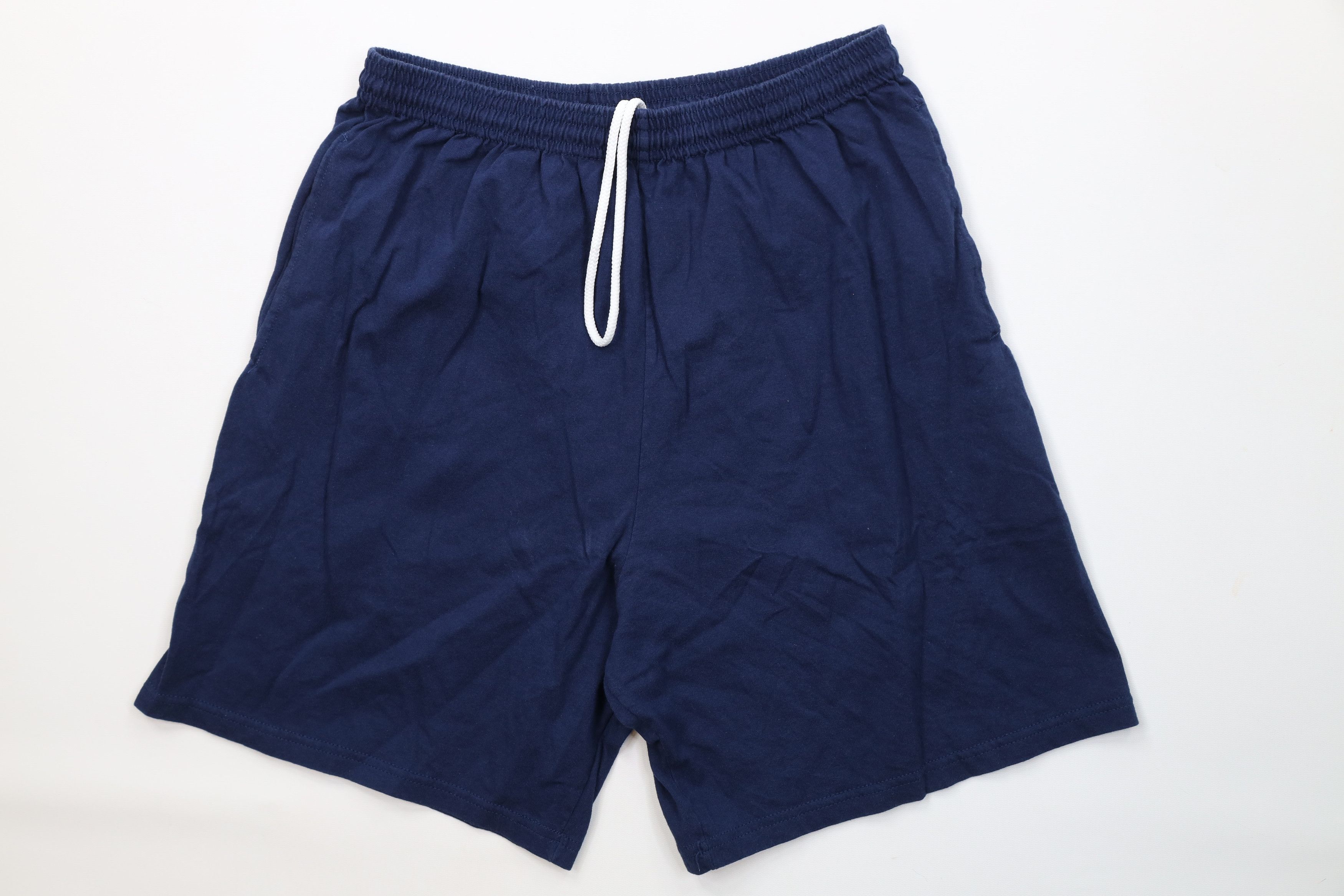 Vintage Vintage Y2K Streetwear Above Knee Dad Shorts Blue Cotton Size US 32 / EU 48 - 1 Thumbnail