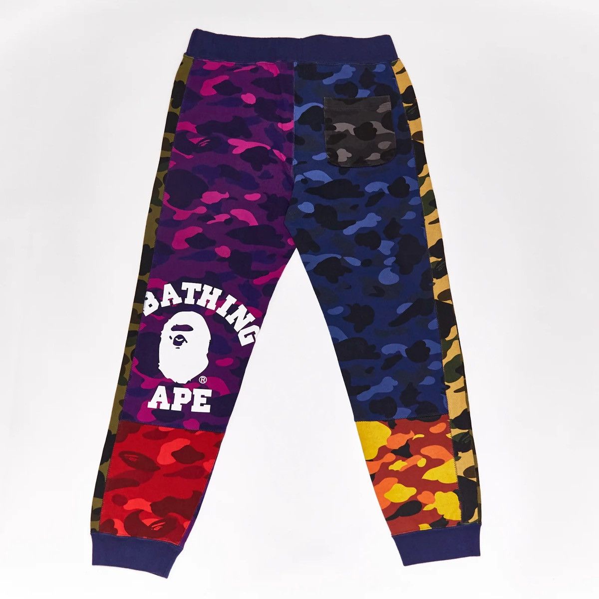 Bape BAPE MIX CAMO SWEATPANTS | Grailed 