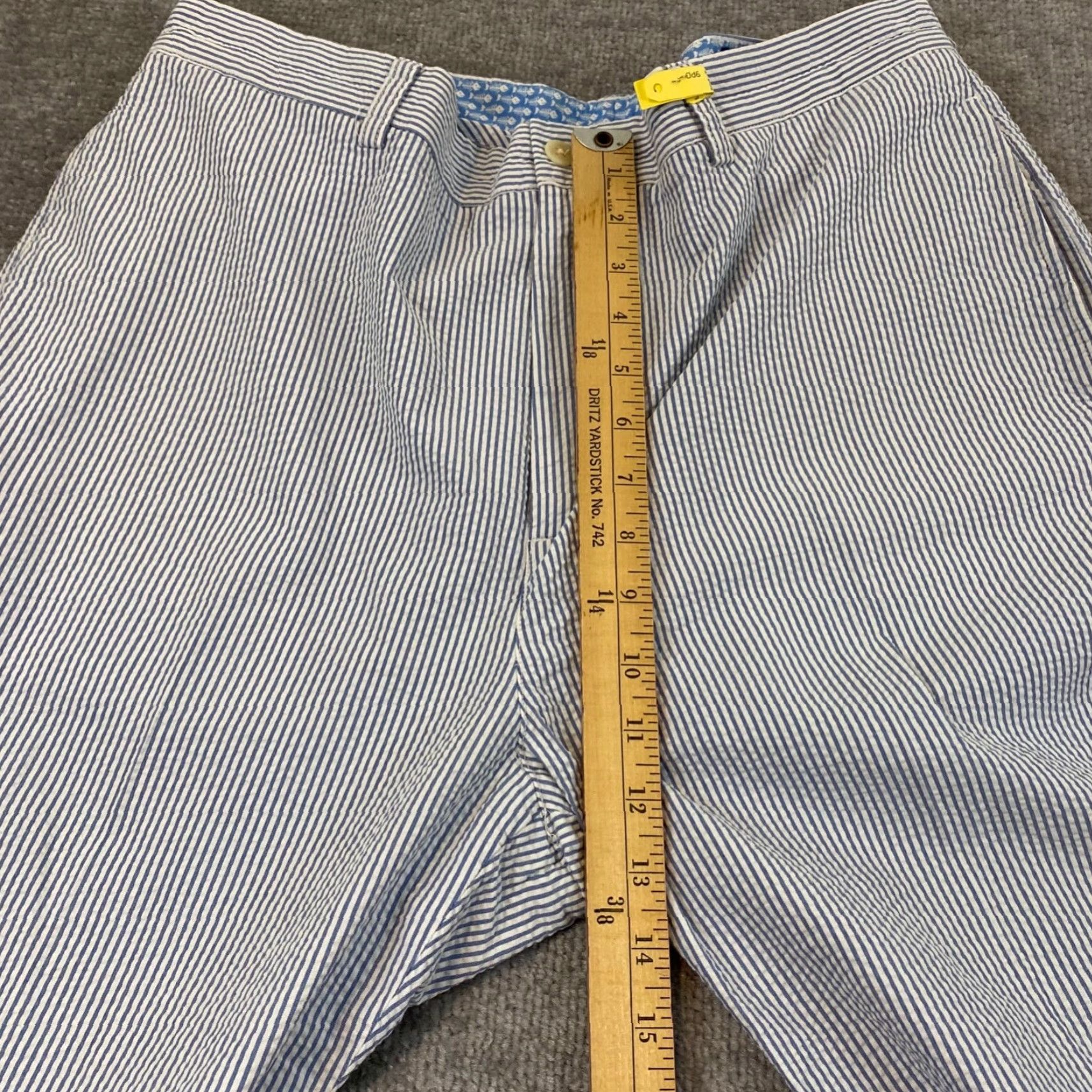 Vintage VINTAGE Vineyard Vines Pants Men 34x30 Khaki Relaxed Leg Striped Cotton Casual Outdoor Size US 34 / EU 50 - 6 Thumbnail