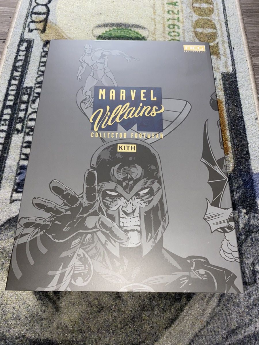 Asics × Kith × Marvel Comics ASICS Gel-1130 Kith Marvel Villains Magneto SEALED BOX COMIC Size US 11.5 / EU 44-45 - 5 Thumbnail