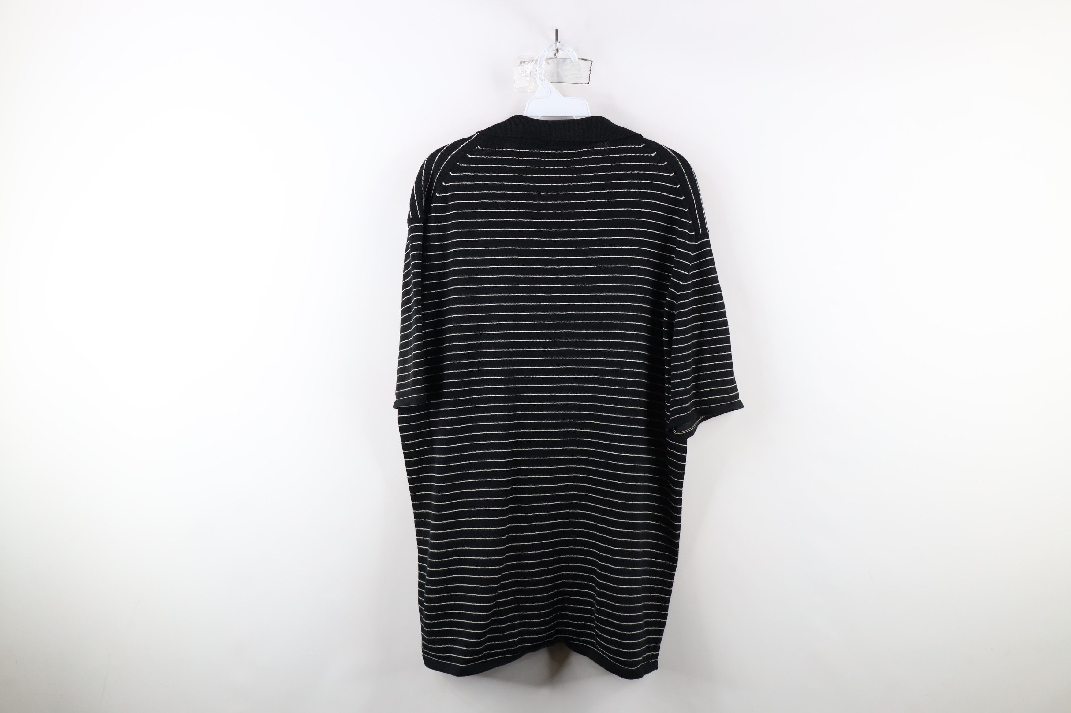 Vintage Vintage 90s Streetwear Striped Knit Collared Polo Shirt Size US M / EU 48-50 / 2 - 8 Thumbnail