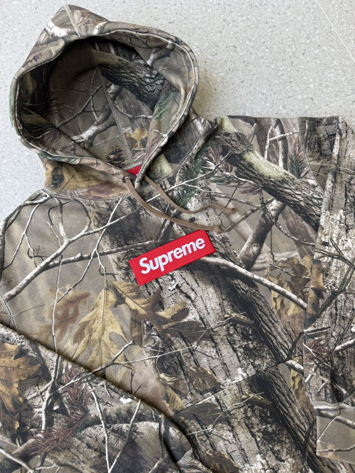 Supreme box logo real tree Hoodie 2025 NEW