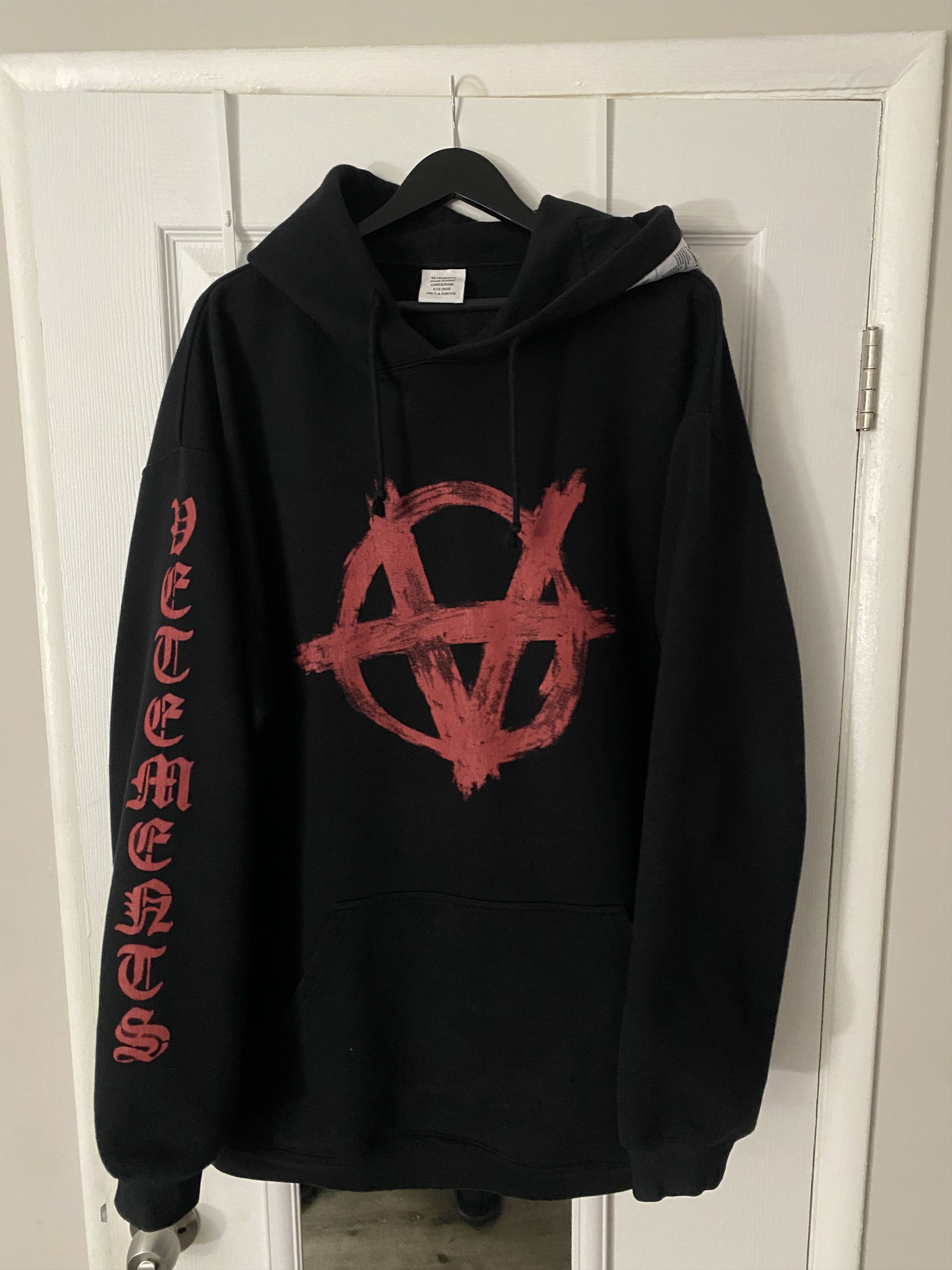 Vetements Anarchy Hoodie
