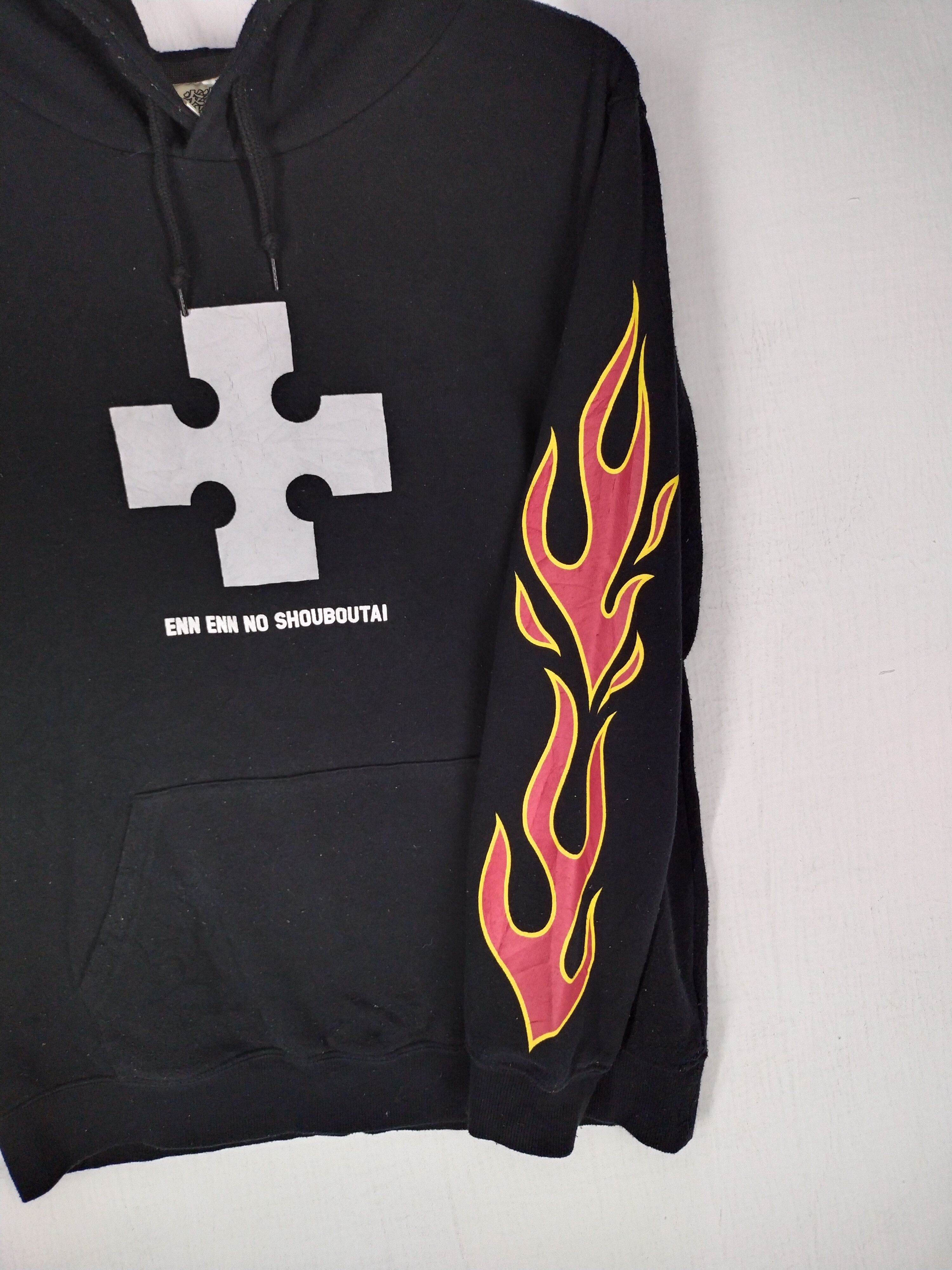 Japanese Brand Vintage Offering Flame Fire Brigade Parker Hoodie Size US M / EU 48-50 / 2 - 8 Thumbnail