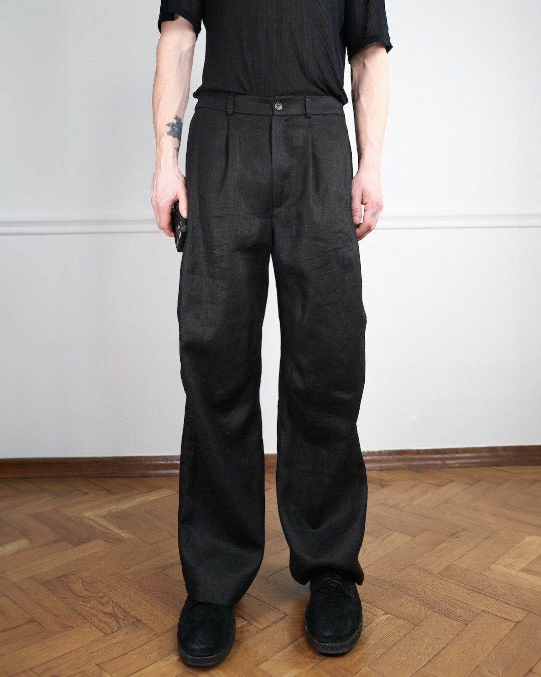 Other ARTICULATED LINEN TROUSERS Size US 36 / EU 52 - 2 Thumbnail