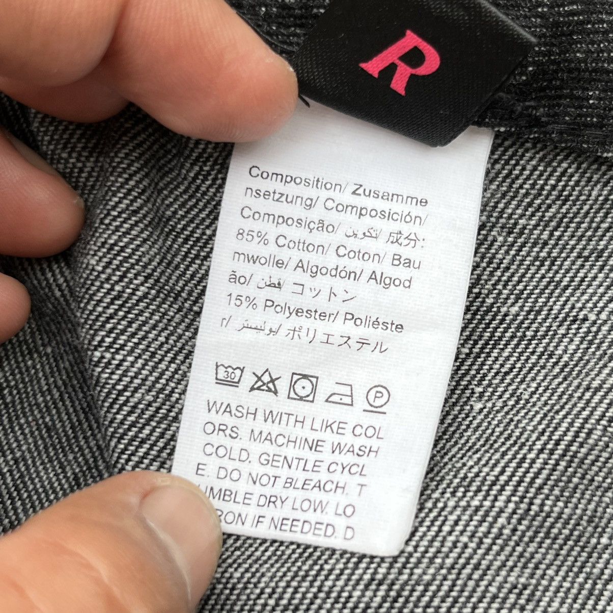 Shein ROMWE DENIM CARGO BONDAGE LOOSE PANTS Size US 28 / EU 44 - 5 Thumbnail