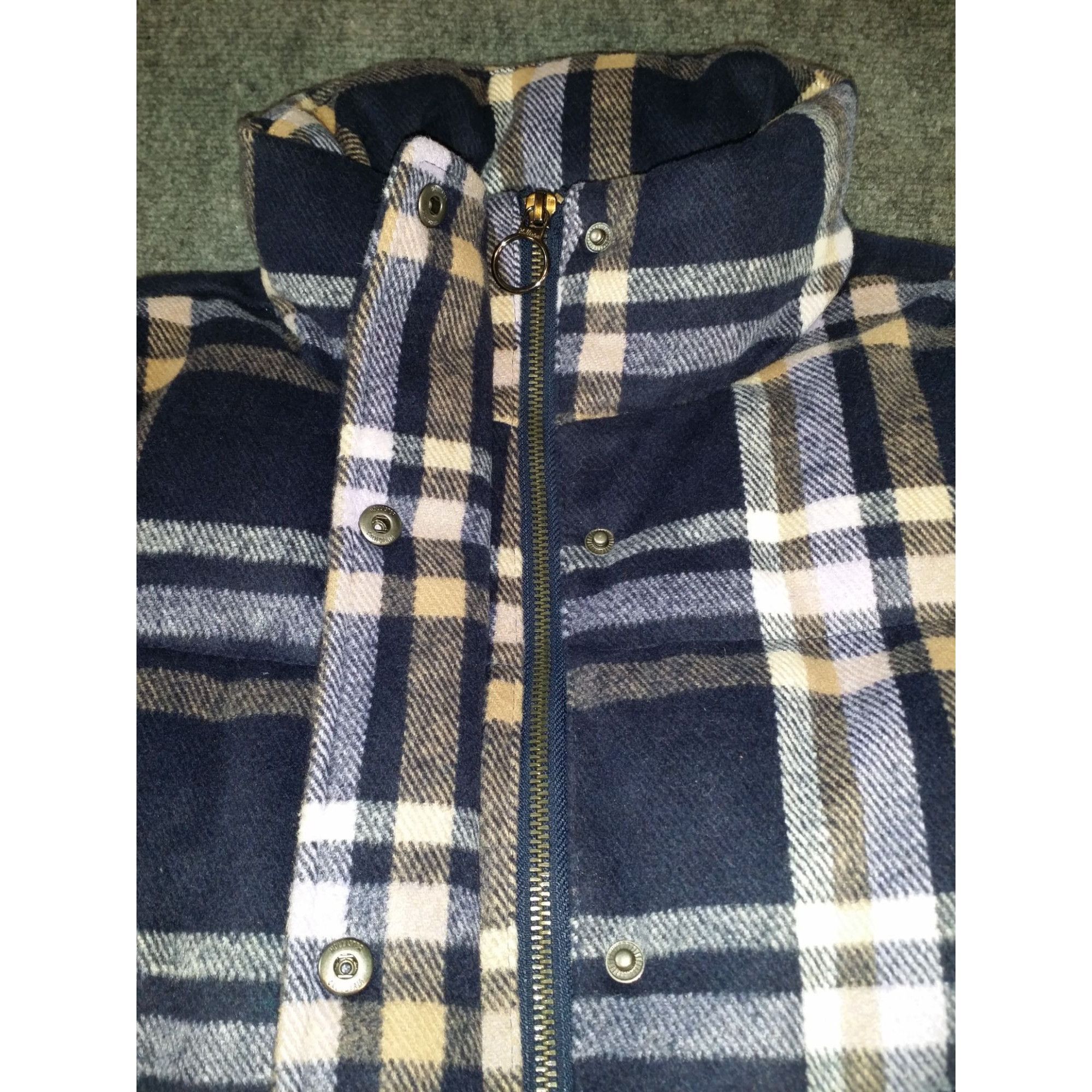 Hollister Hollister Puffer Collection Coat Women Sz S Plaid Button Ful Size S / US 4 / IT 40 - 6 Thumbnail