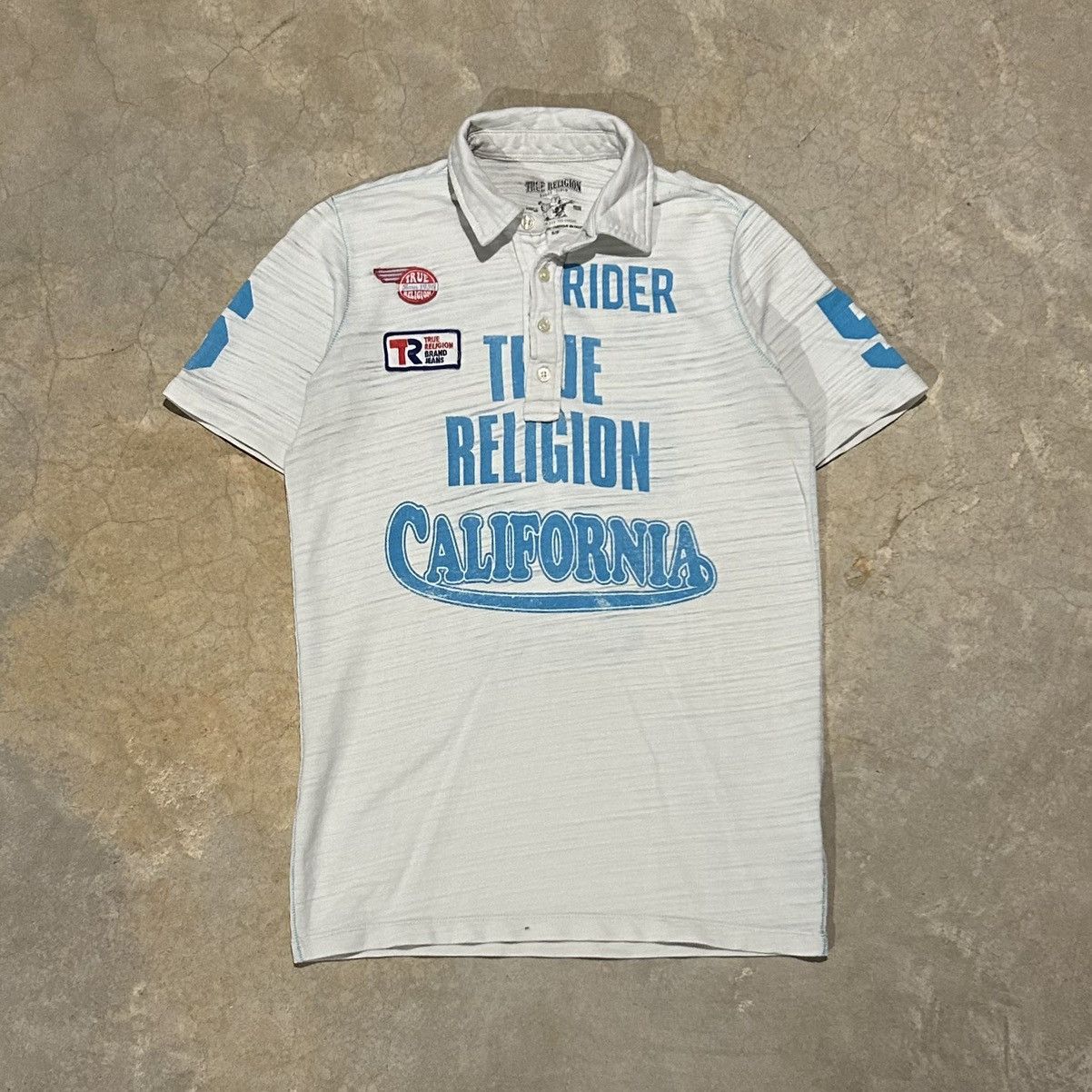 Short Sleeve True Religion Polo T Shirt True Religion Mens JV7