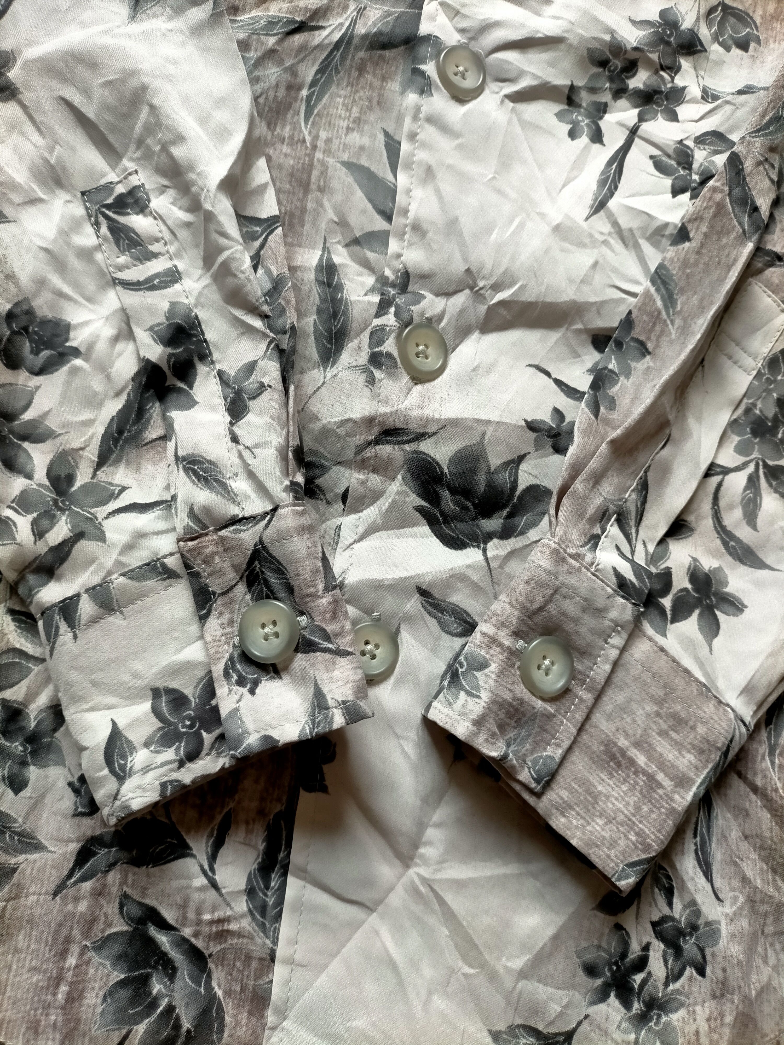 Tornado Mart Tornado Mart Floral Button ups shirt Size US M / EU 48-50 / 2 - 9 Thumbnail